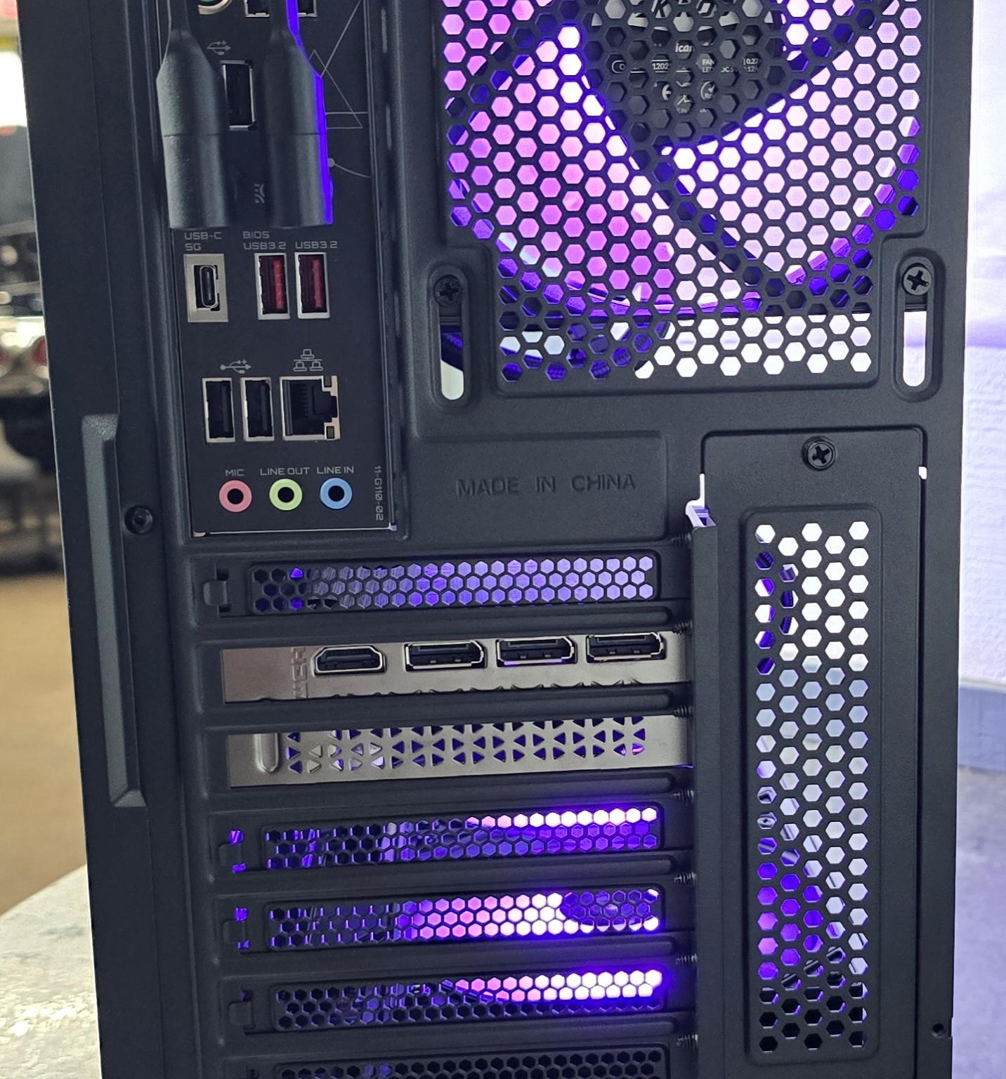 🟣⚫1440P CUSTOM AM5 PC | RTX 4070 OC | RYZEN 5 7500f | 32GB RAM | OKINOS AQUA 7 CASE⚫🟣