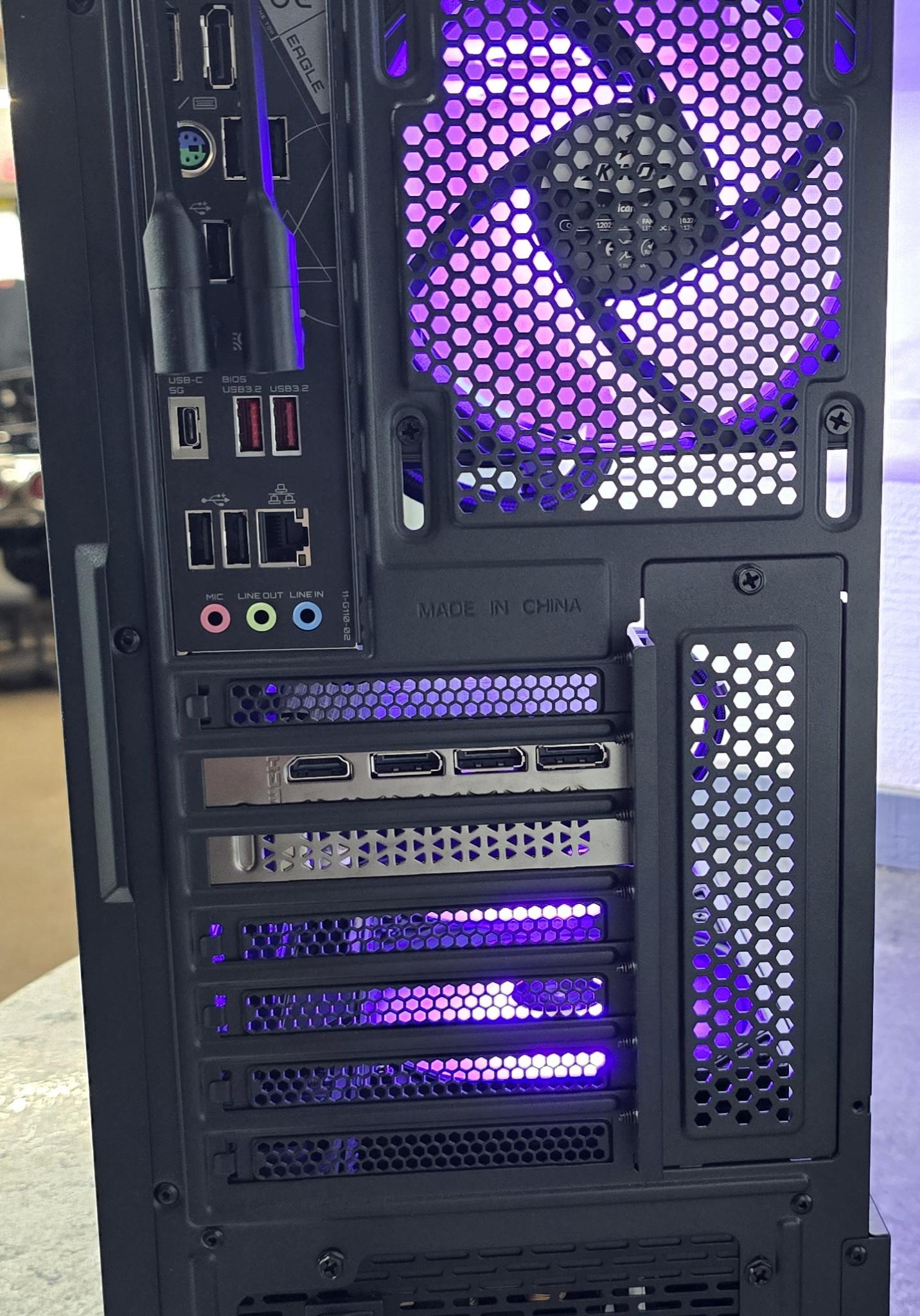 🟣⚫1440P CUSTOM AM5 PC | RTX 4070 OC | RYZEN 5 7500f | 32GB RAM | OKINOS AQUA 7 CASE⚫🟣