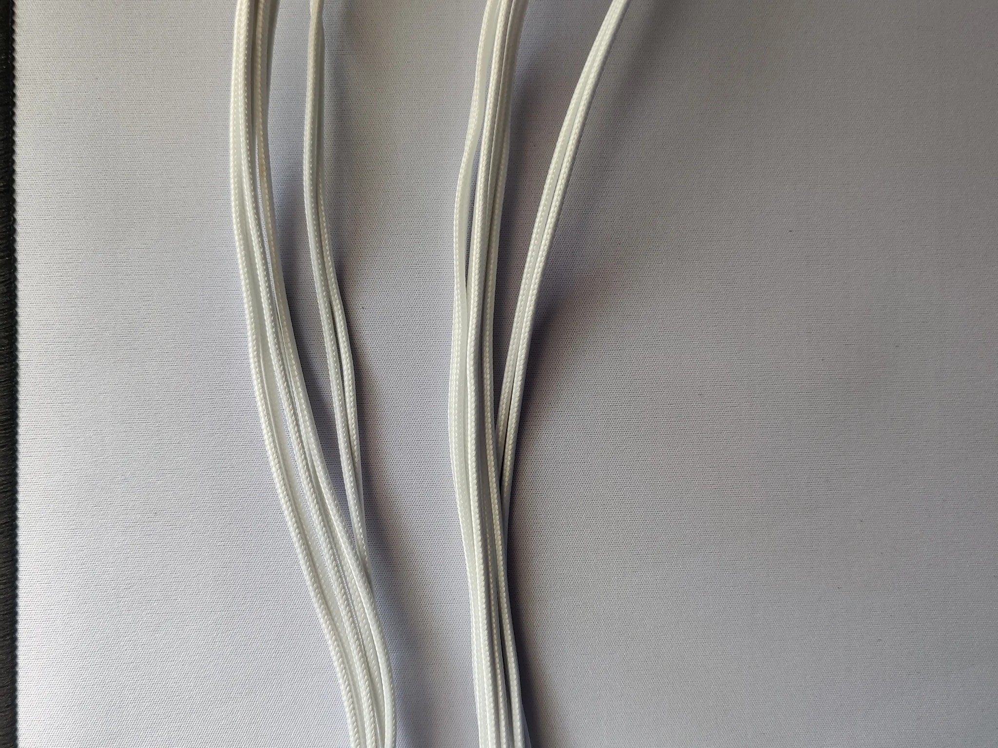 White Braided Cable Extensions for PC