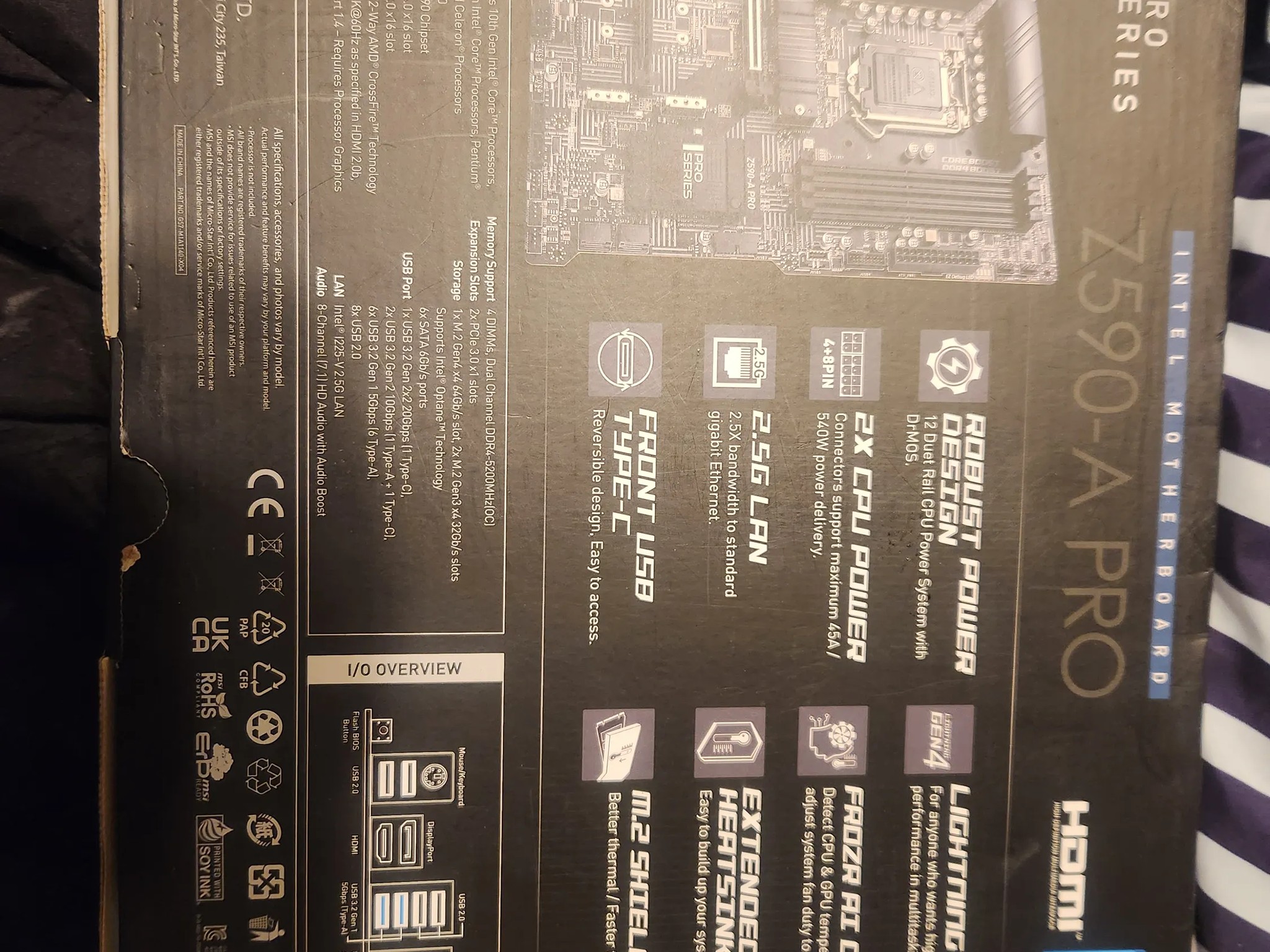 Msi z590a pro