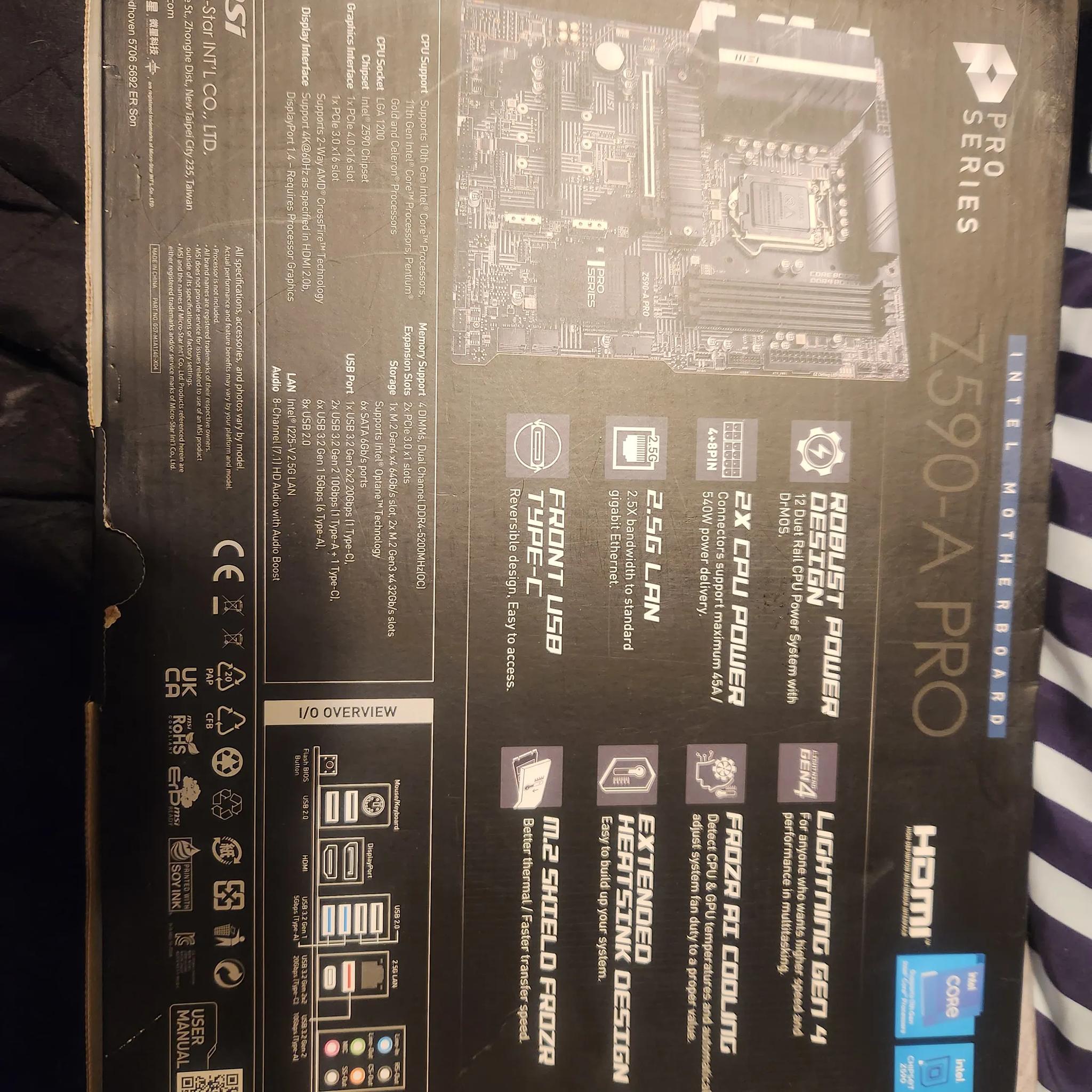 Msi z590a pro