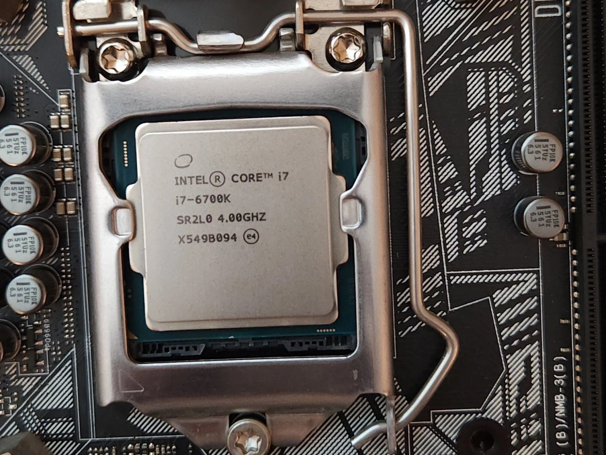 Used Asus Z170-DELUXE ATX LGA1151 ddr4 Motherboard & Intel i7 6700k CPU