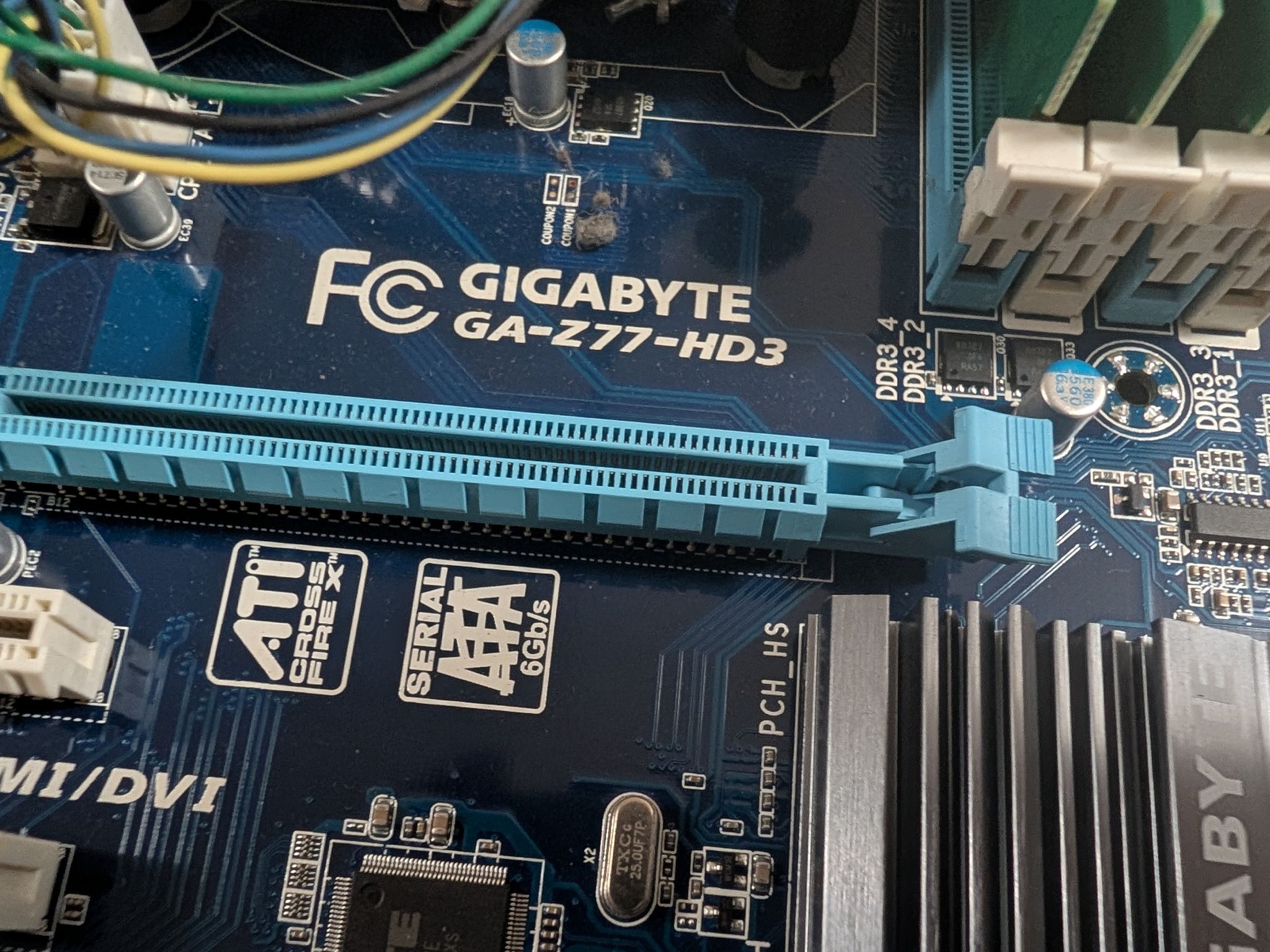 I7 3770 + Z77 motherboard + 16GB DDR3 + GT210 1GB