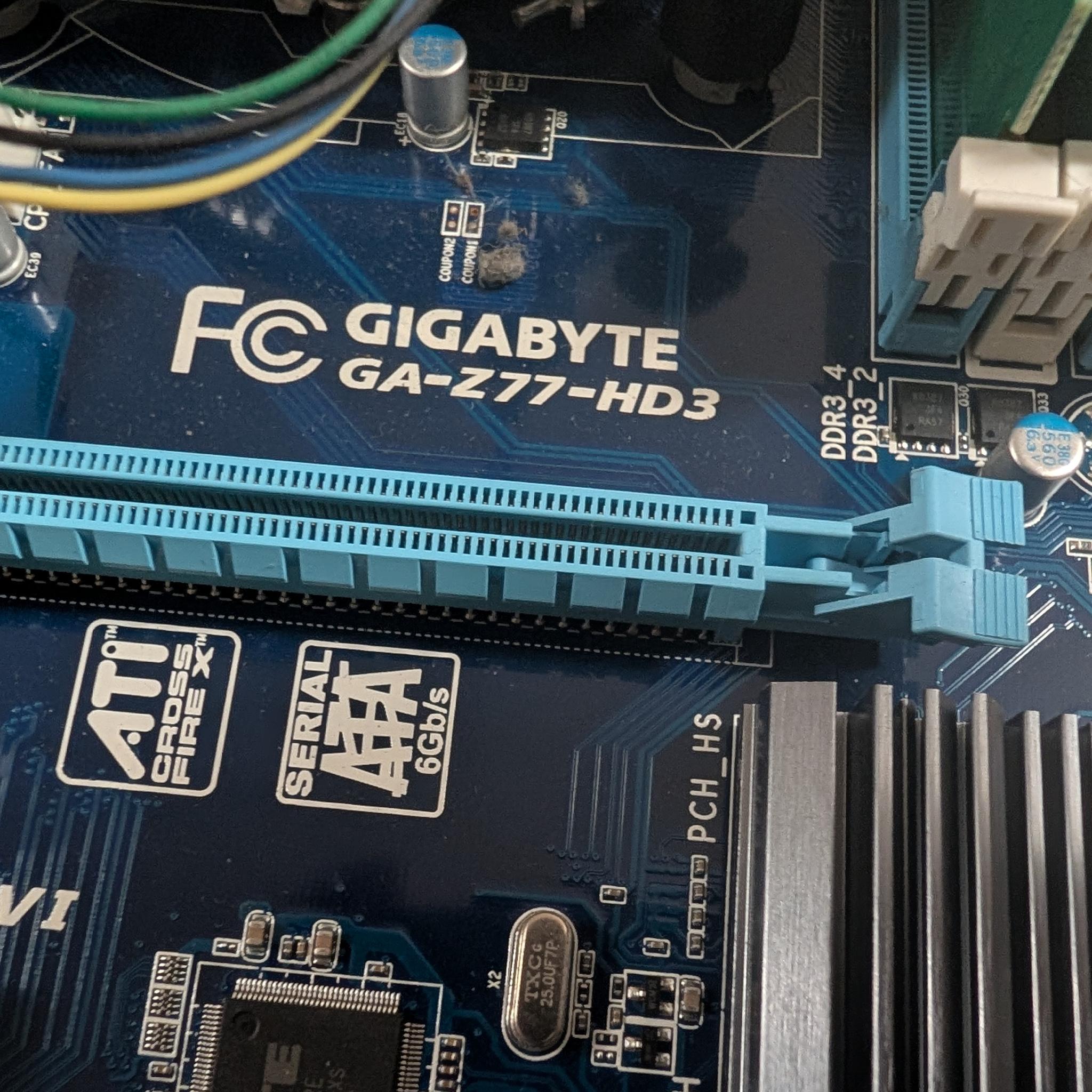 I7 3770 + Z77 motherboard + 16GB DDR3 + GT210 1GB