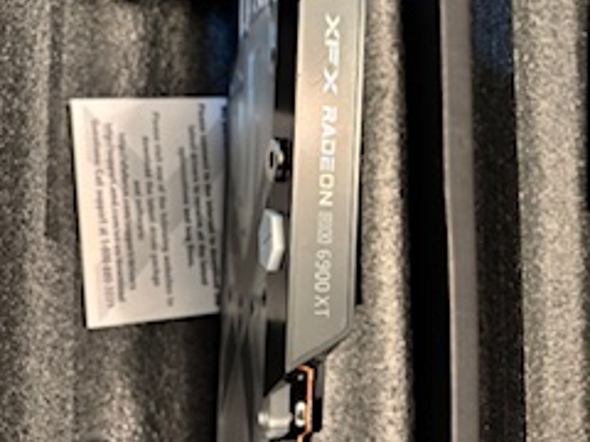 XFX 6900XT ZERO  EKWB WATERBLOCK EDITON