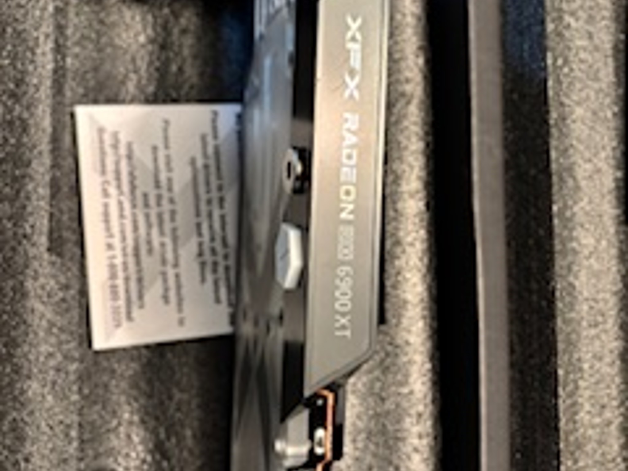XFX 6900XT ZERO  EKWB WATERBLOCK EDITON