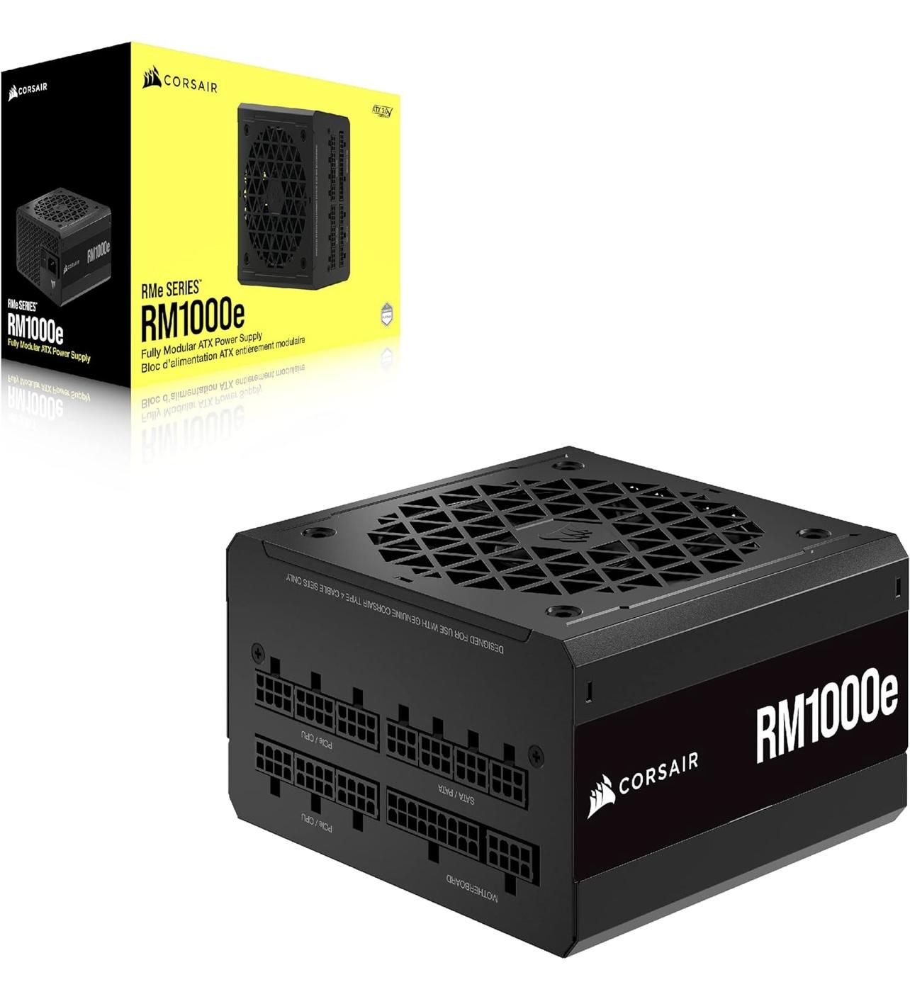 Corsair RM1000e (2023) Fully Modular 80+ Gold