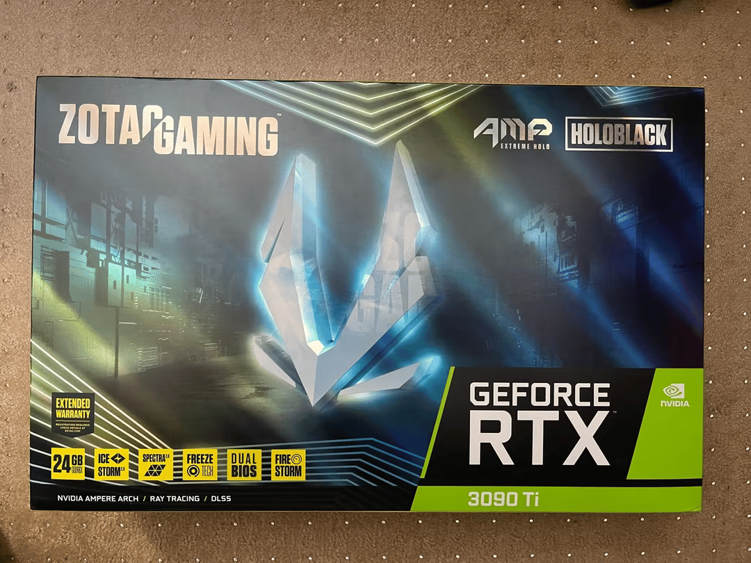 Brand new Zotac 3090 ti 