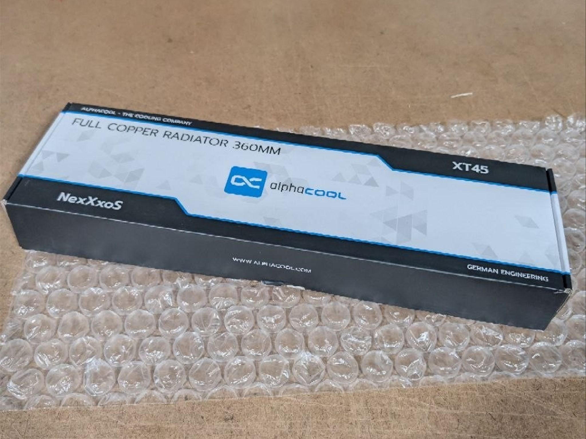 Alphacool HPE-45 Full Copper 360mm Radiator - White (10227)