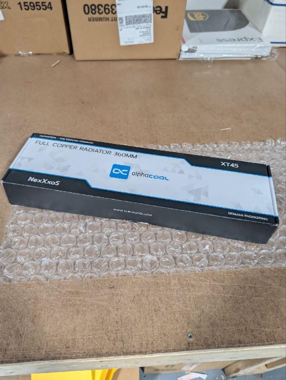 Alphacool HPE-45 Full Copper 360mm Radiator - White (10227)
