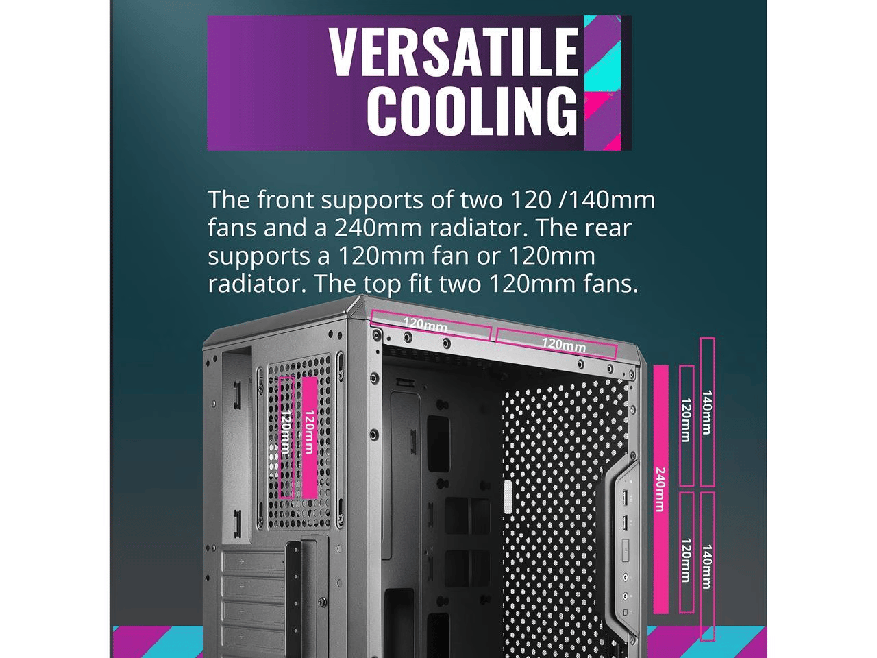 New Cooler Master Q300L Mini Tower Case