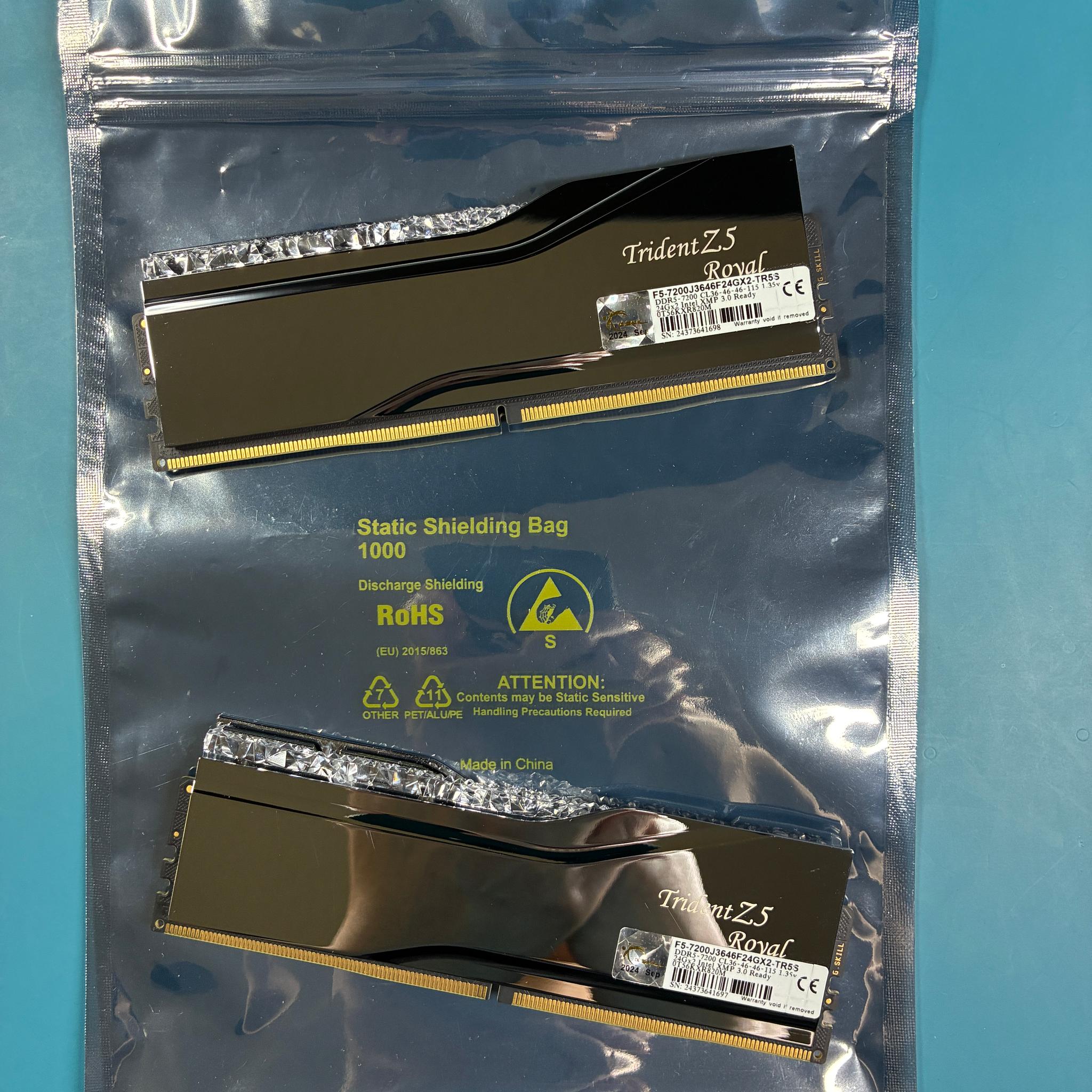 G.SKILL Trident Z5 Royal DDR5 48GB kit (Memory)