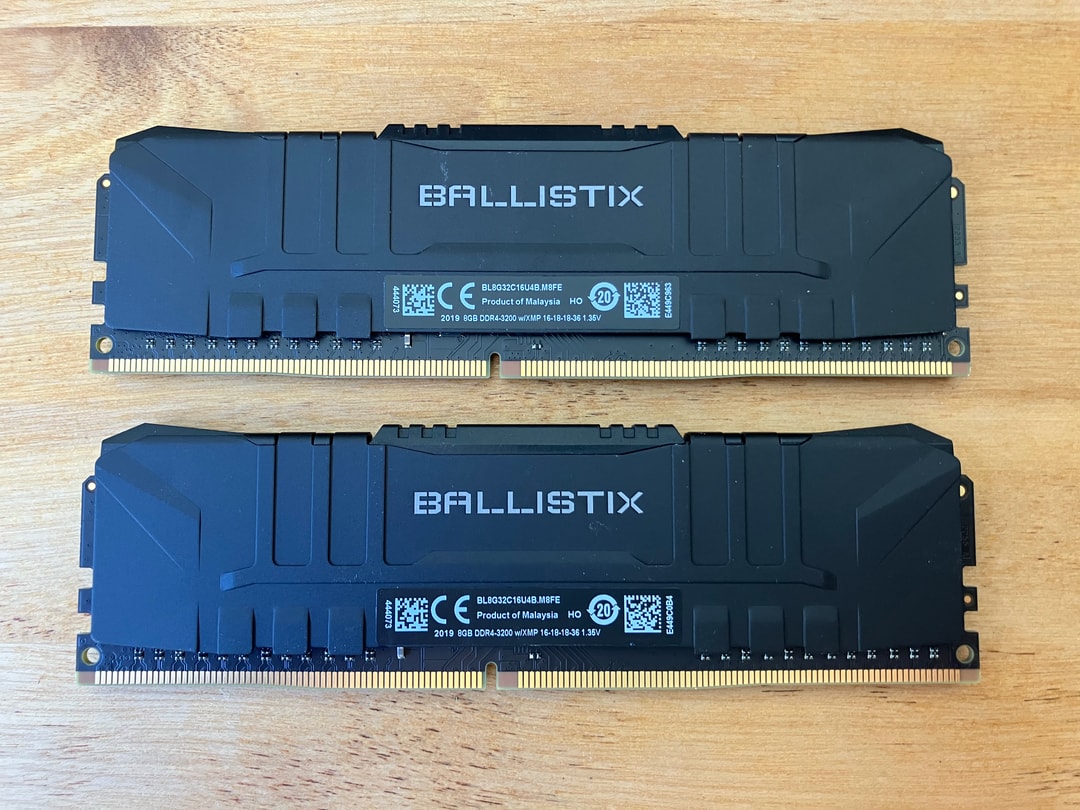 Crucial Ballistix RAM 16GB DDR4-3200 (2x8GB) | Jawa