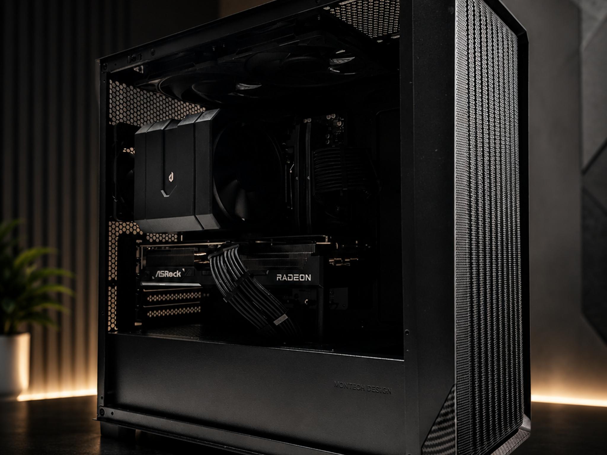 Blackout Gaming PC - Ryzen 9600X | RX 9070 XT 16GB | 1TB SSD| 16GB DDR5 6000 CL 30| WIFI+BT|