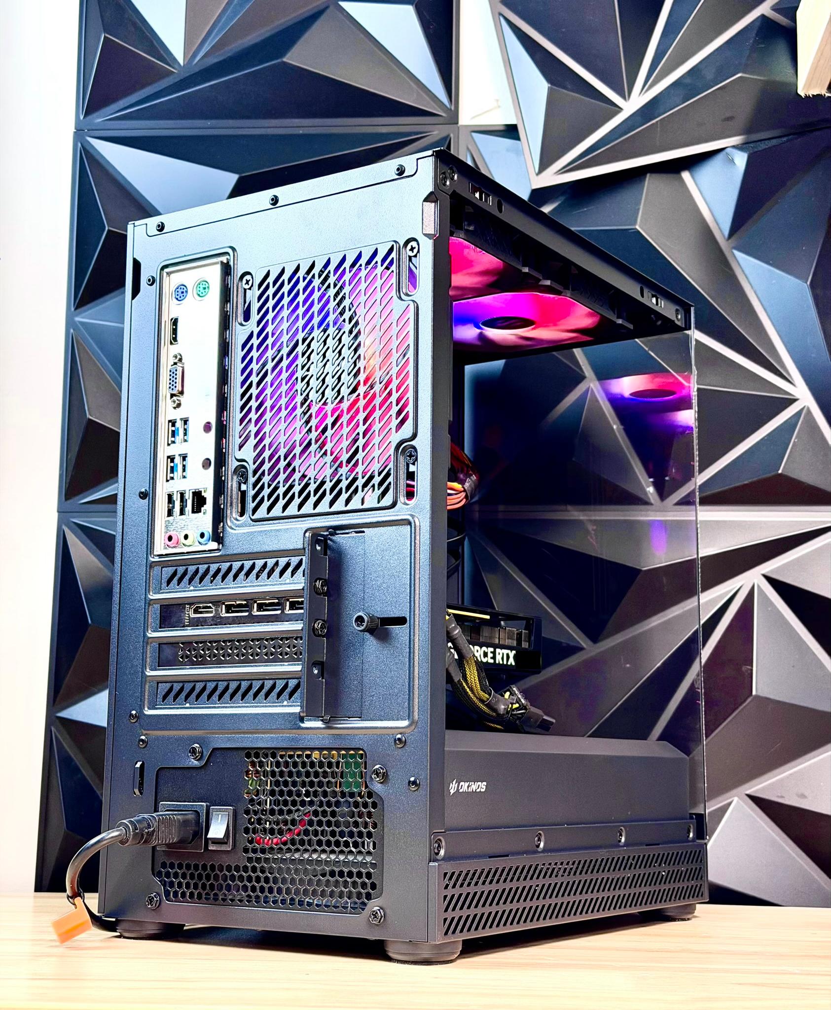 Nvidia RTX 4060 | Intel core i7 4.2GHZ | 32GB RAM |1TB SSD| Wi-Fi/BT | Win 11 Custom ARGB Gaming PC