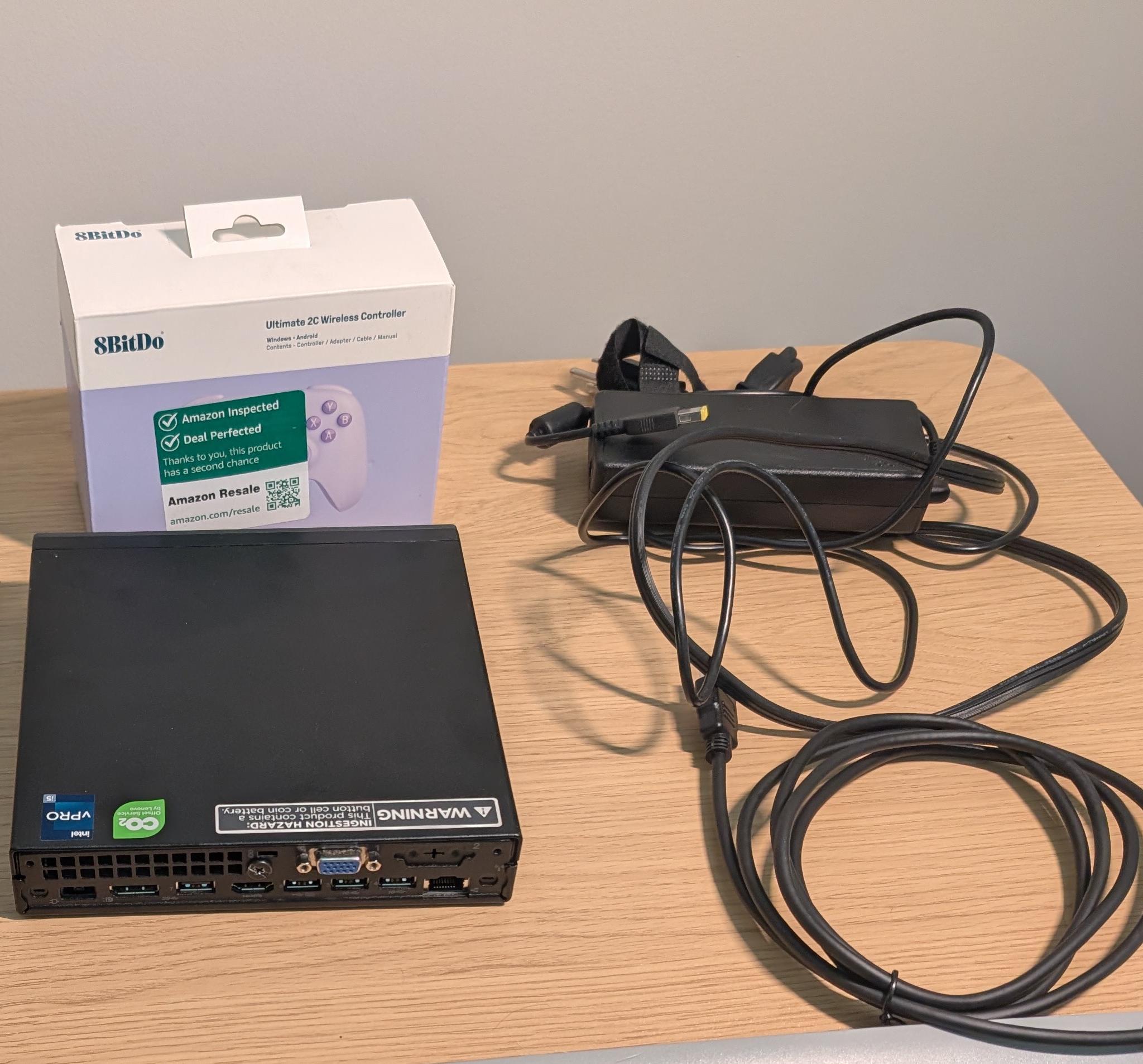 Refurbished Lenovo Workstation converted to Steam OS console with Bazzite