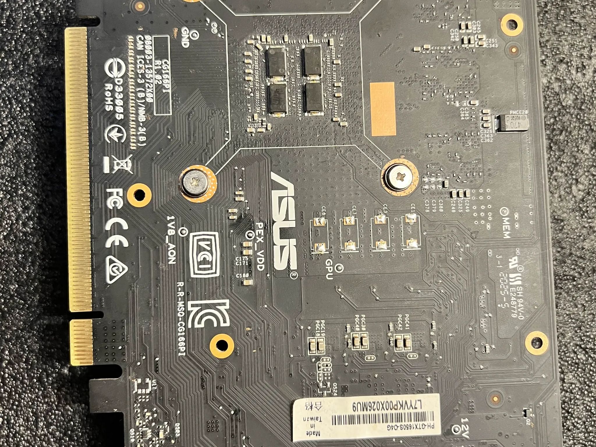 ASUS Phoenix GeForce® GTX 1650 SUPER™ OC Edition 4GB GDDR6