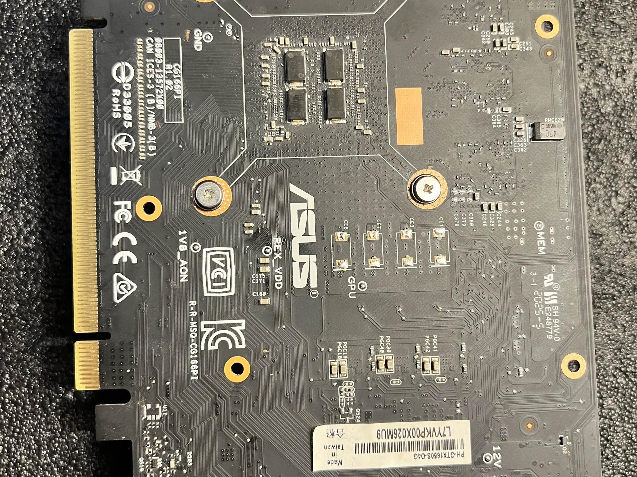 ASUS Phoenix GeForce® GTX 1650 SUPER™ OC Edition 4GB GDDR6