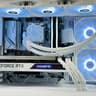 🤍🐻‍❄️Gaming PC▪️Nvidia RTX 3070 8GB▪️AMD Ryzen 7 5700X 8 core▪️32GB DDR4 ▪️ 1TB SSD NVME