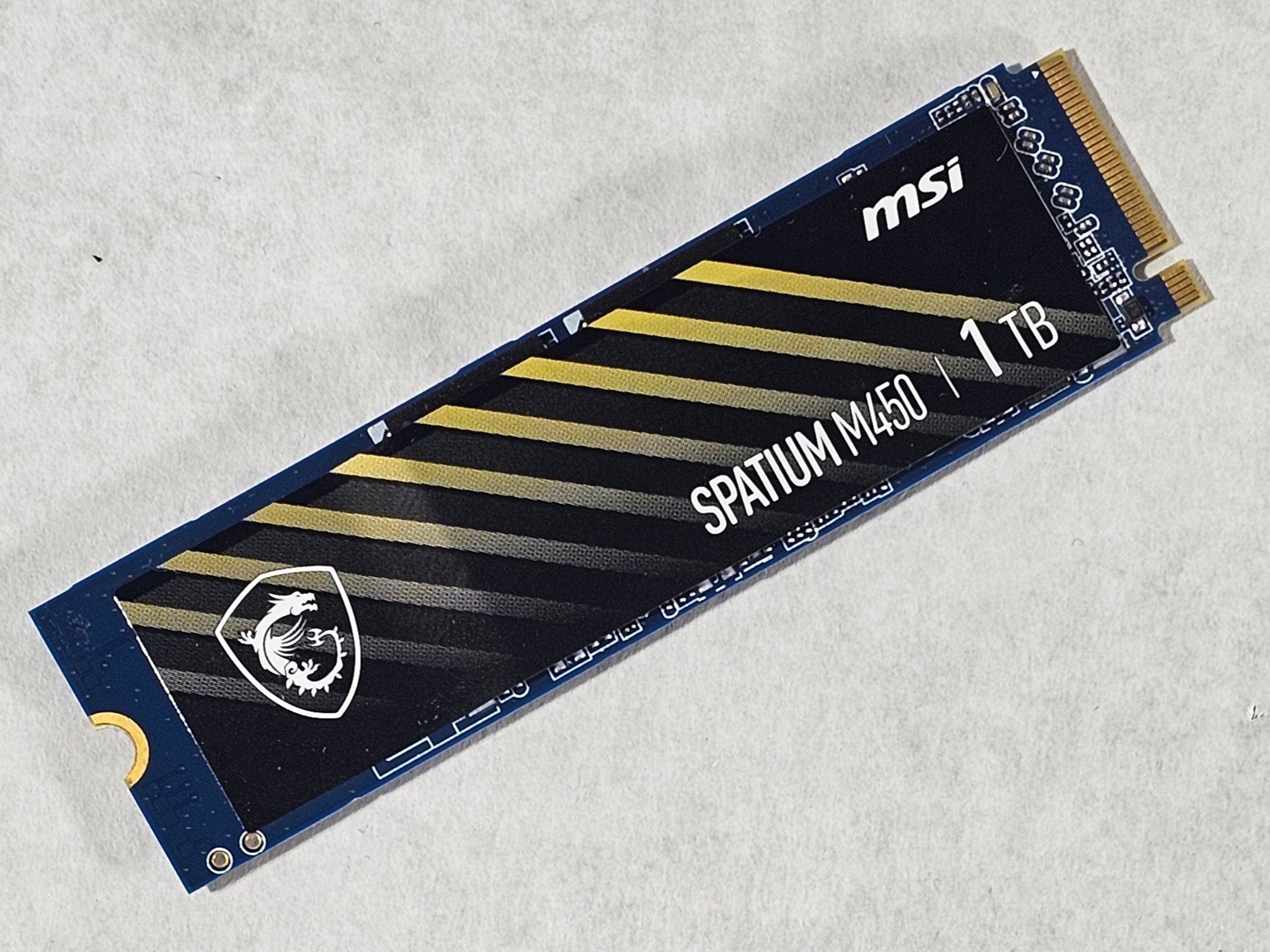 1TB NVMe M.2 SSD MSI Spatium M450