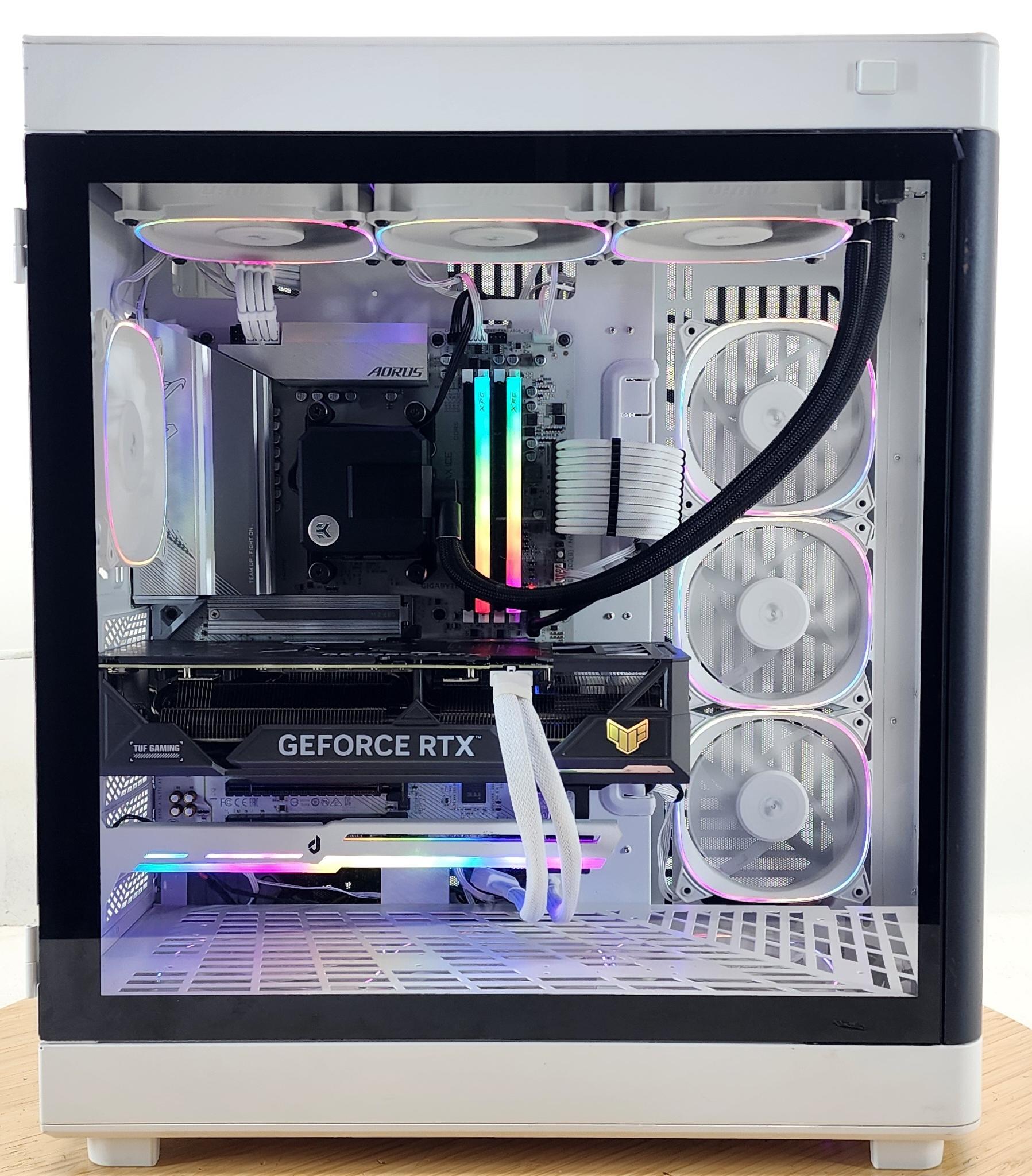 Gaming PC Ryzen 7 7800X3D 32GB RAM 1TB SSD RTX 4070 Ti 12GB Windows 11 PC