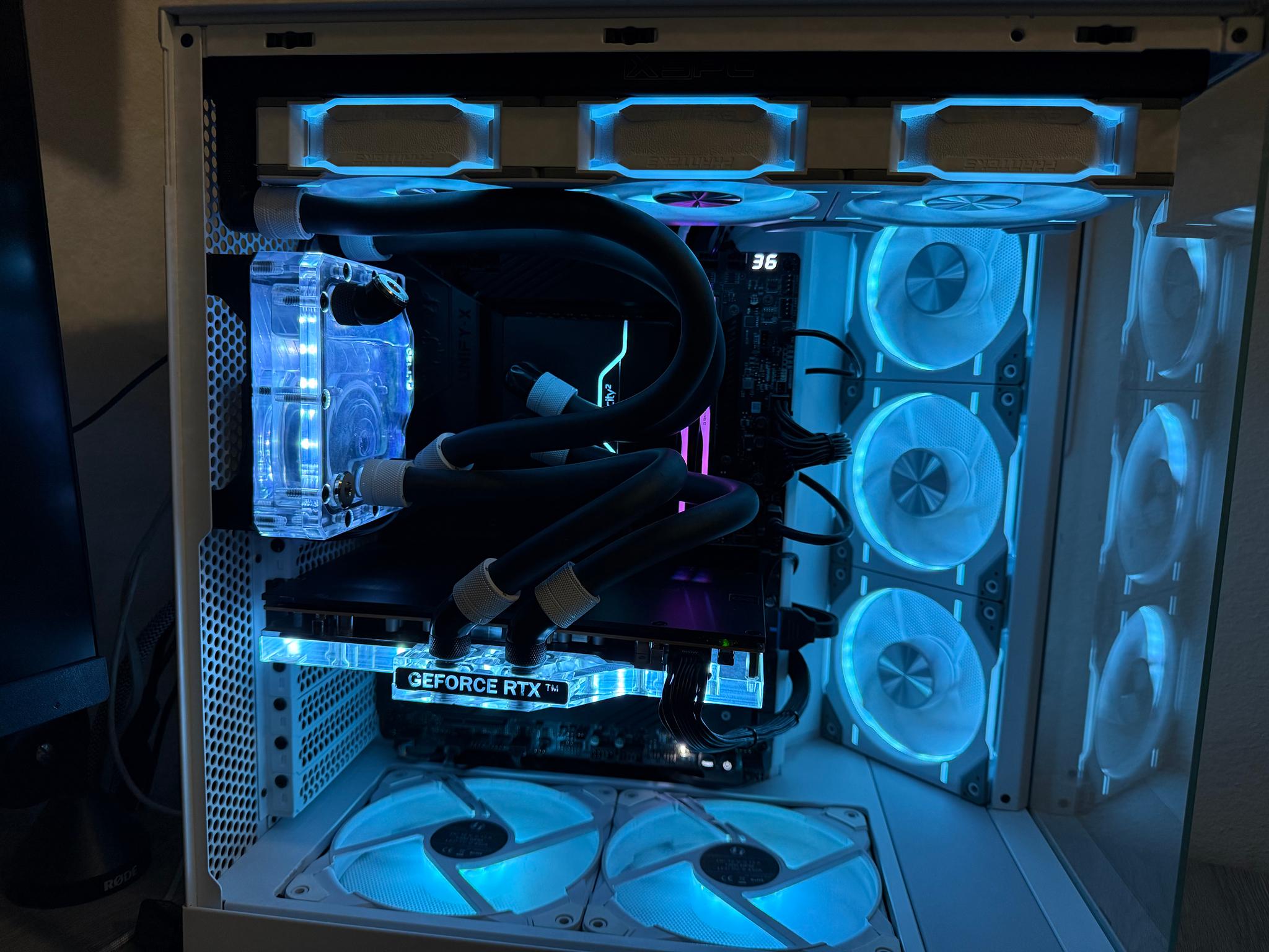 Custom Water Cooled Pc Build