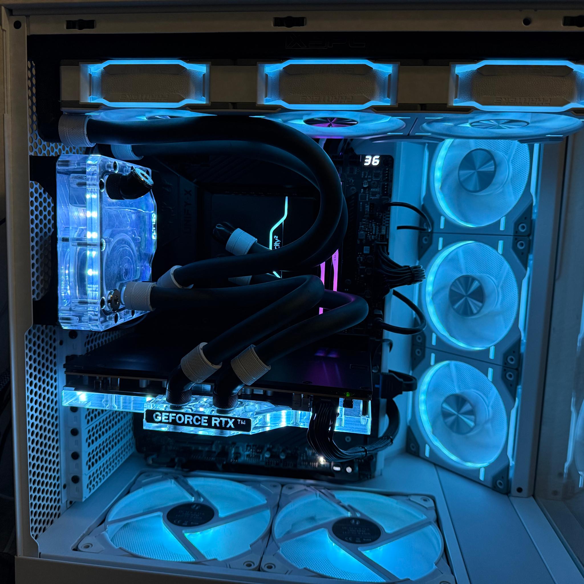 Custom Water Cooled Pc Build