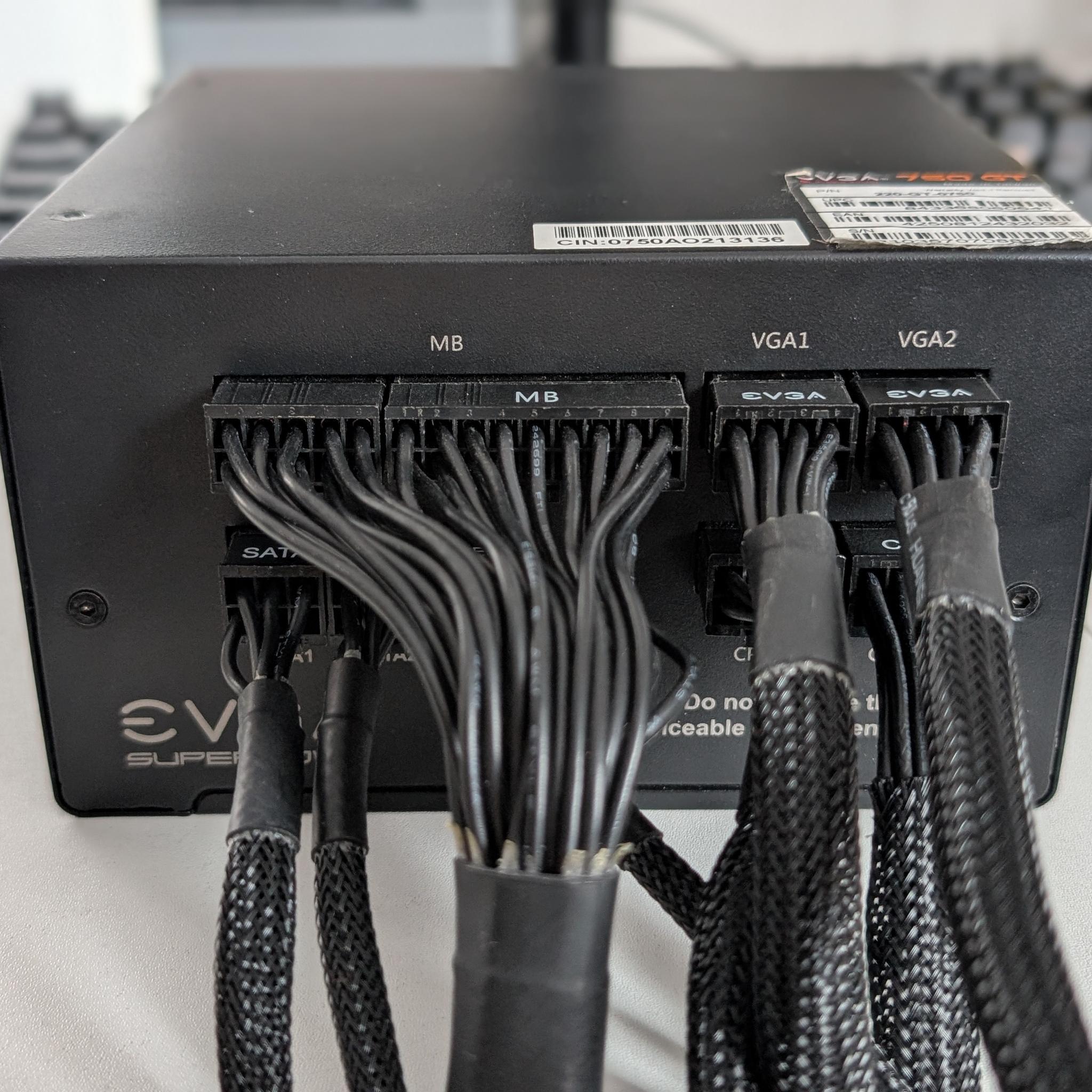 EVGA SuperNOVA 750 GT 750W 80+ Gold Fully Modular PSU