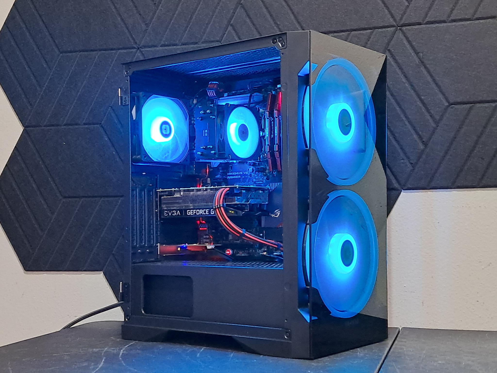🐦‍🔥Mad ROG Gaming PC🐦‍🔥Intel Core i7-6700 | GTX 1660 Ti | 16GB DDR4 | 750GB SSD | WiFi