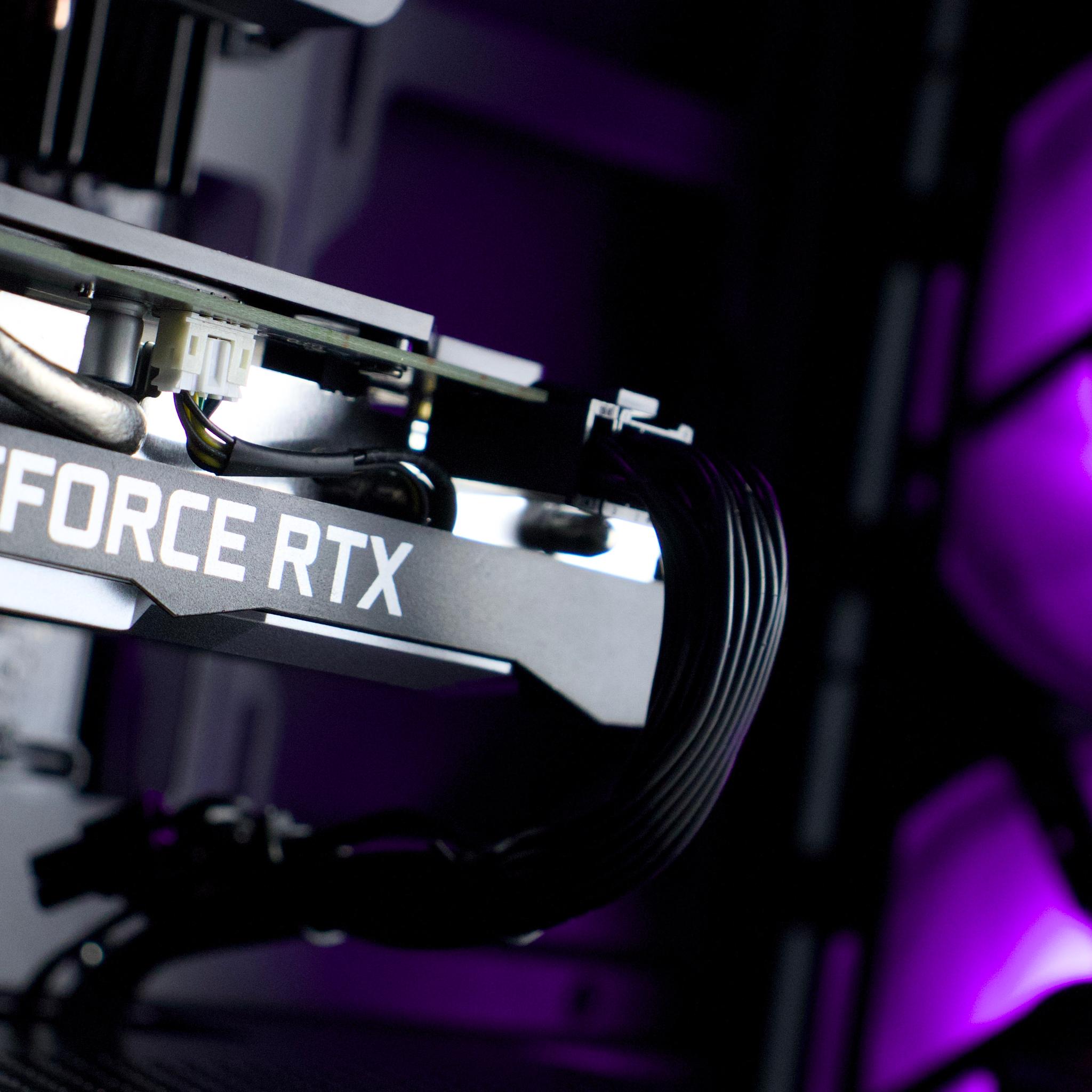 🟣⚫ - Budget Gaming PC – RTX 2060, Ryzen 5 2600, 16GB RAM, 512GB SSD - WiFi/BlueTooth - ⚫🟣