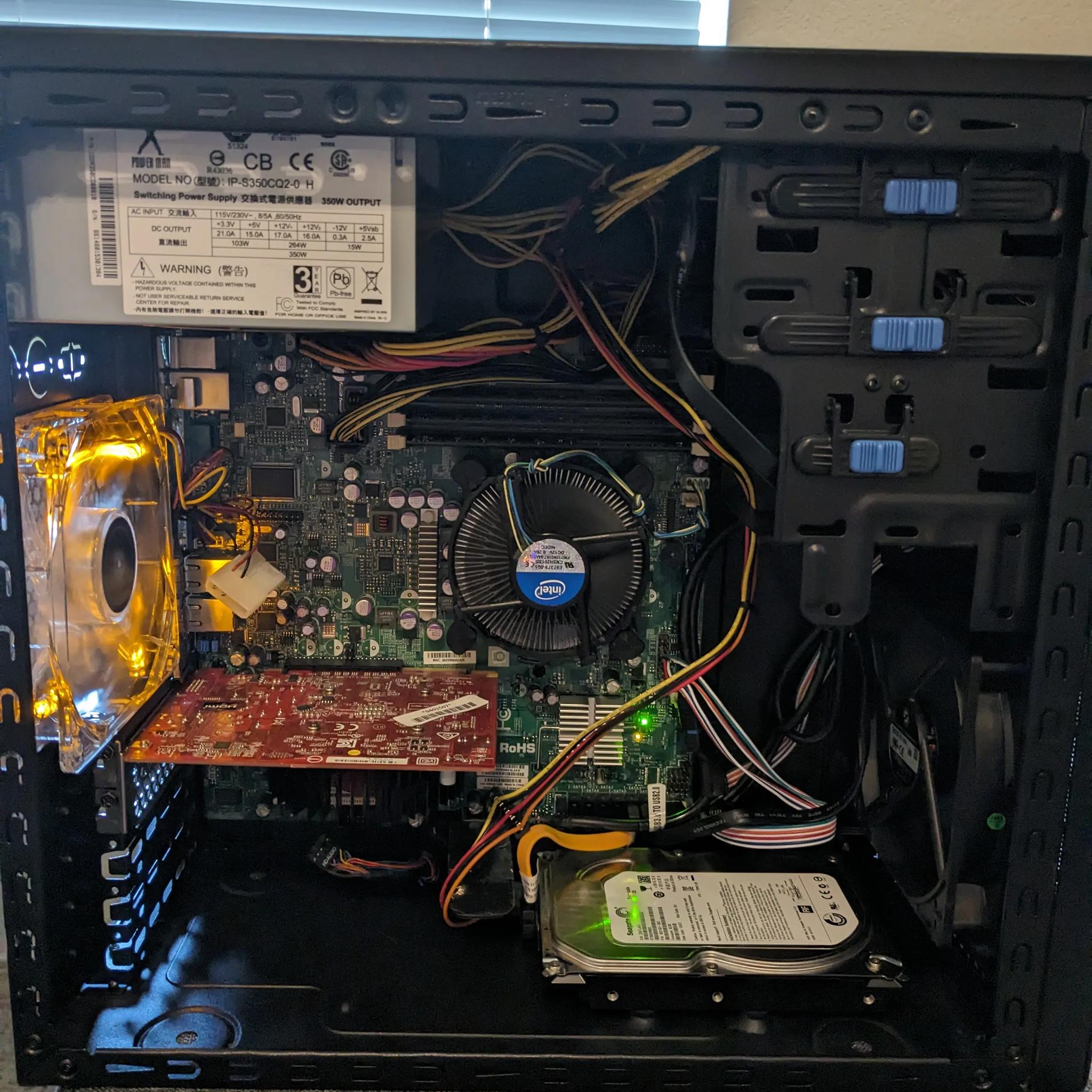 FREE SHIP||"Banana Split"||i5-750,16GB RAM,RX 460 2GB,240GB SSD,500GB HDD,Win10, WiFi