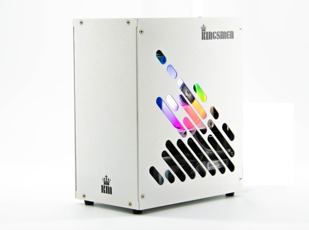 Kingsmen Console Series Personal Computer By The CHIDI Empire | Highborn White