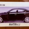Autoart Performance 1/18 Scale 2006 Lexus IS350 Obsidian Black Model Car