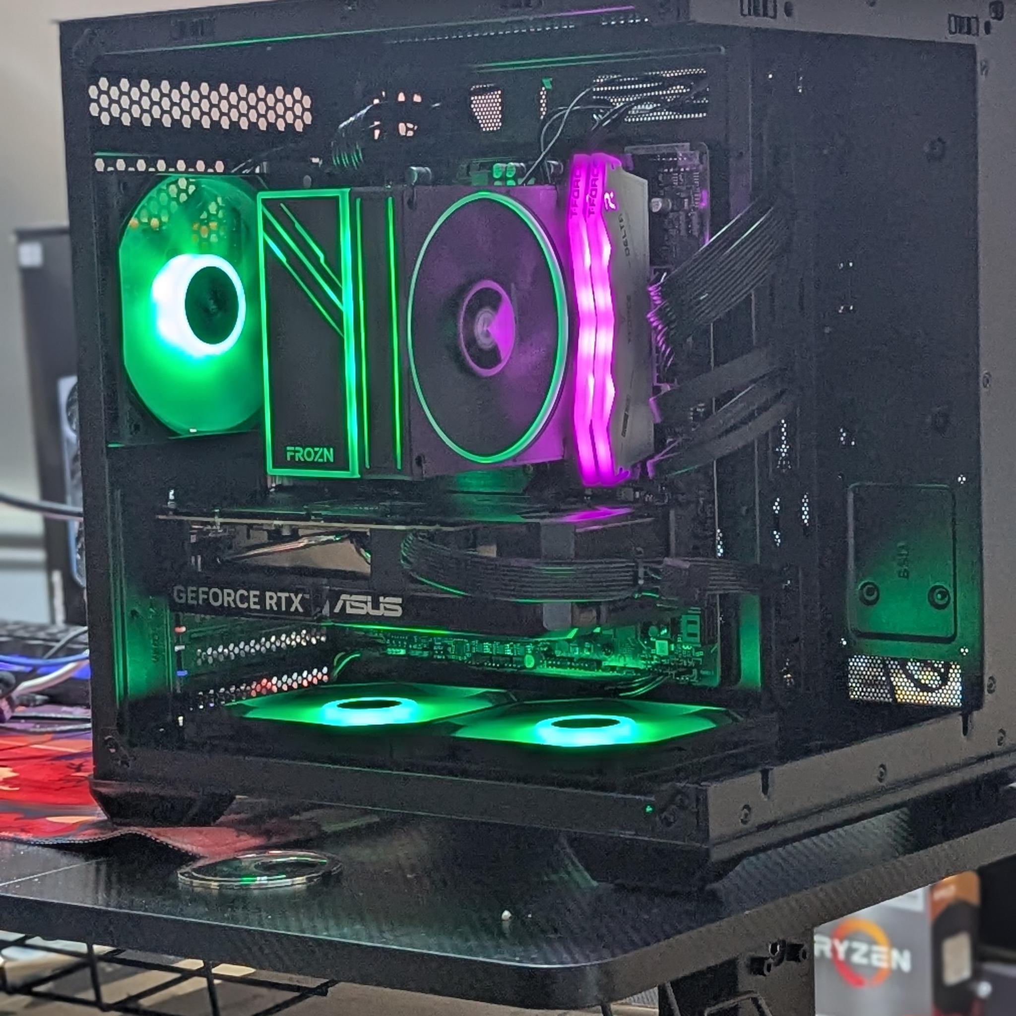 Gaming PC|AMD Ryzen 5 7600| NVIDIA RTX 5060|1 TB NVME SSD M.2|16 GB DDR5 6000|Windows 11 Home Active