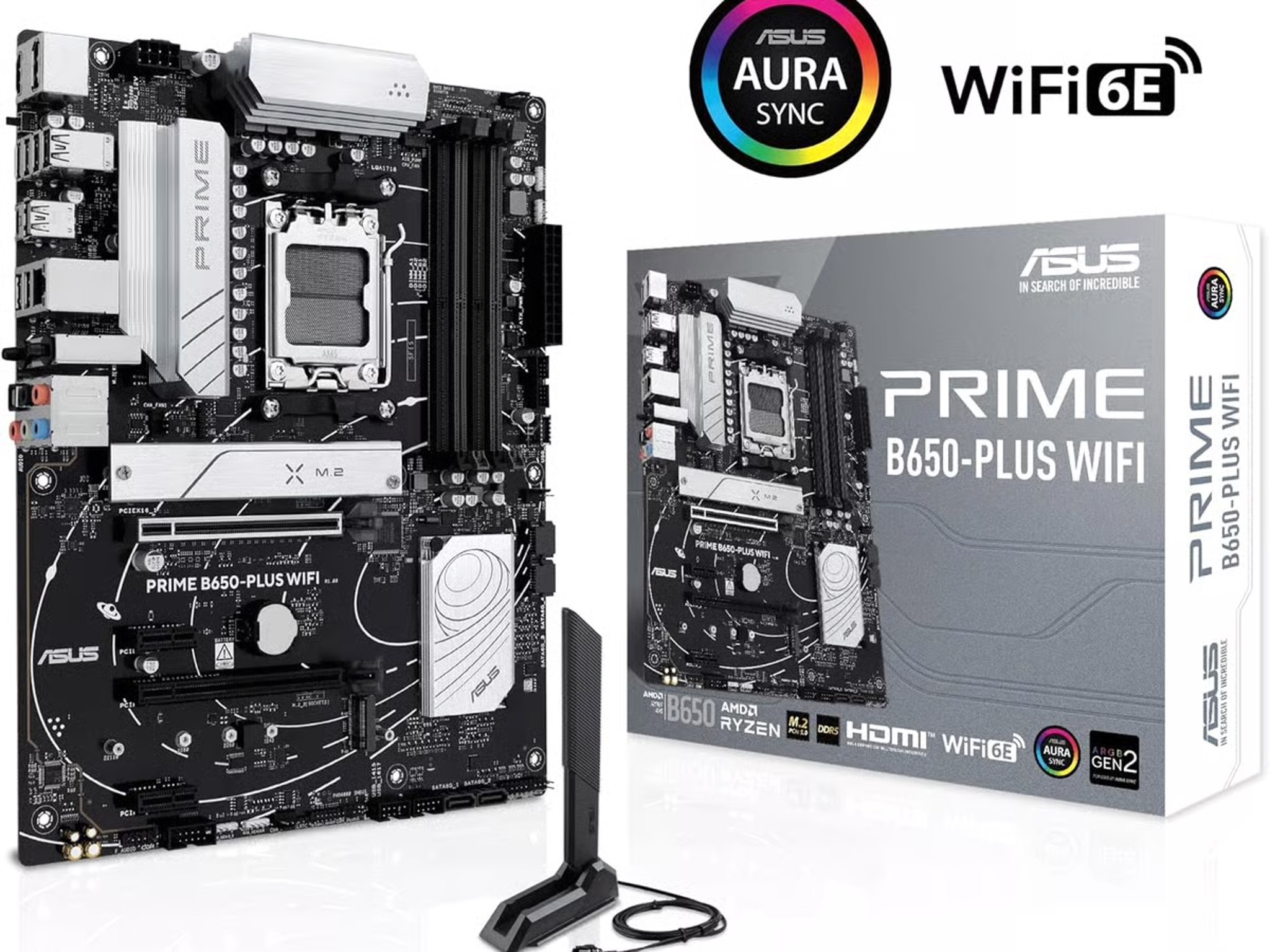 *NEW* ASUS PRIME B650-PLUS WIFI AMD B650 AM5 Ryzen™ Desktop 9000 8000 & 7000 ATX motherboard