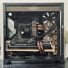 High-end gaming PC with a unique steampunk aesthetic - 5800X3D/6900 XT/32GB RAM