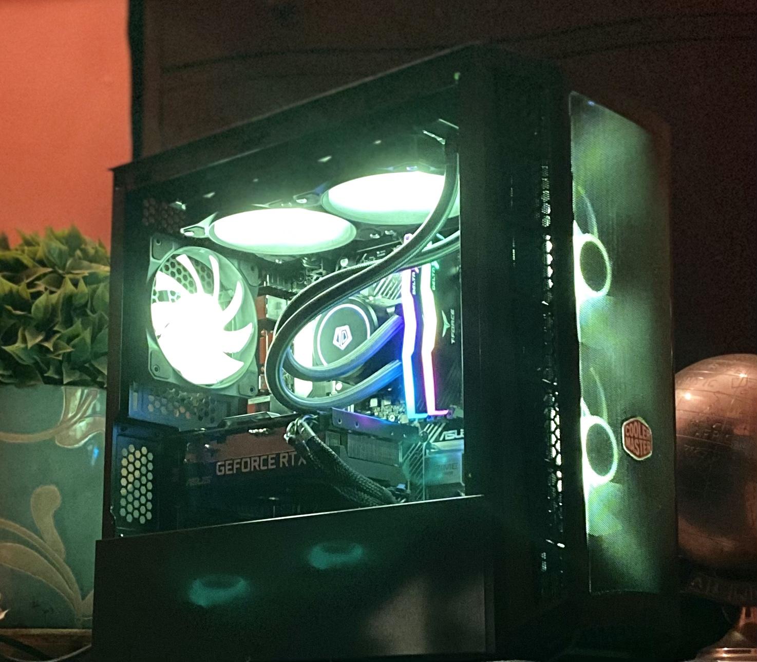“Dark Comet” Intel 10105F (Comet ☄️ Lake)| RTX 3050| 16GB TFoRce RGB DDR4| NVMe/SSD=1TB | Windows 11