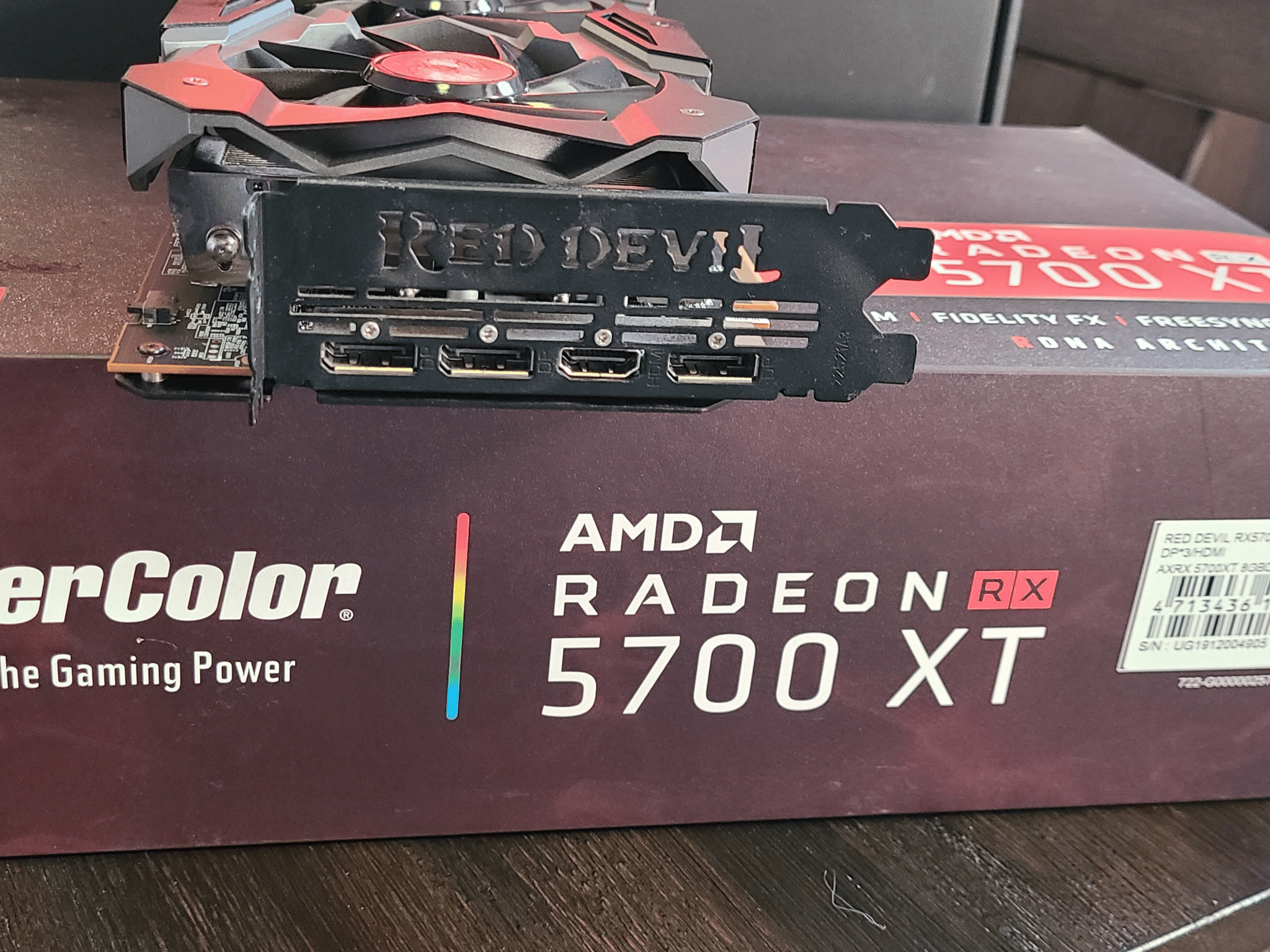 PowerColor Red Devil Radeon™ RX 5700 XT 8GB GDDR6