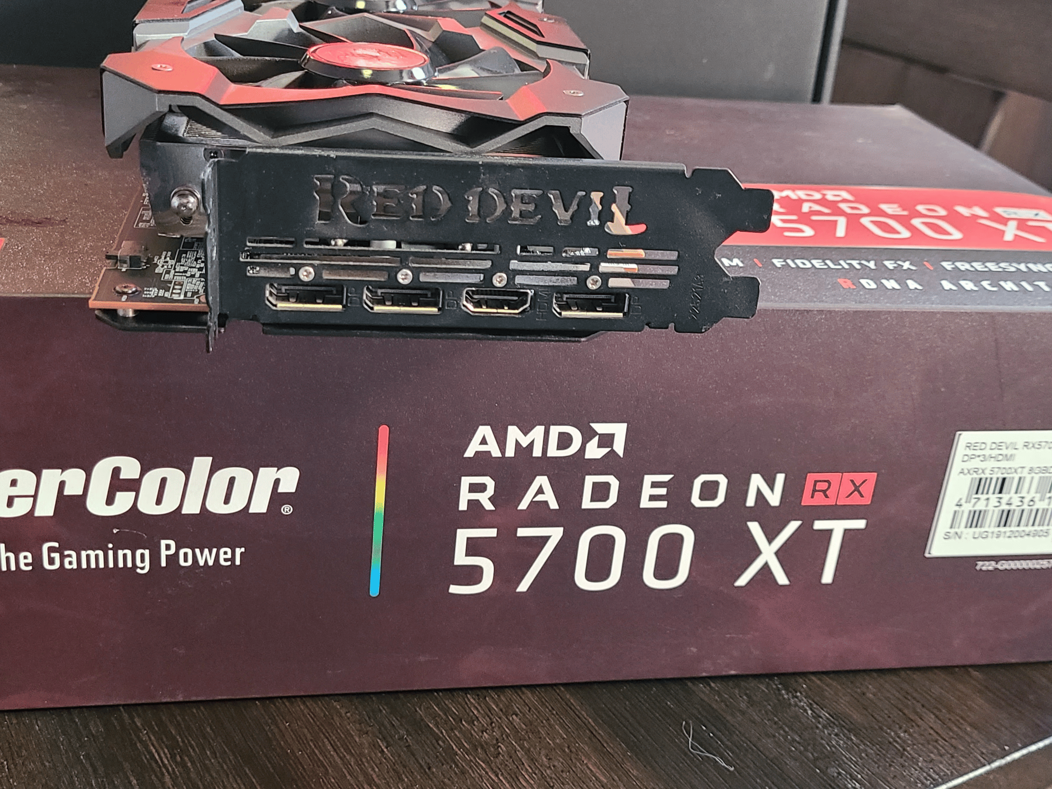 PowerColor Red Devil Radeon™ RX 5700 XT 8GB GDDR6