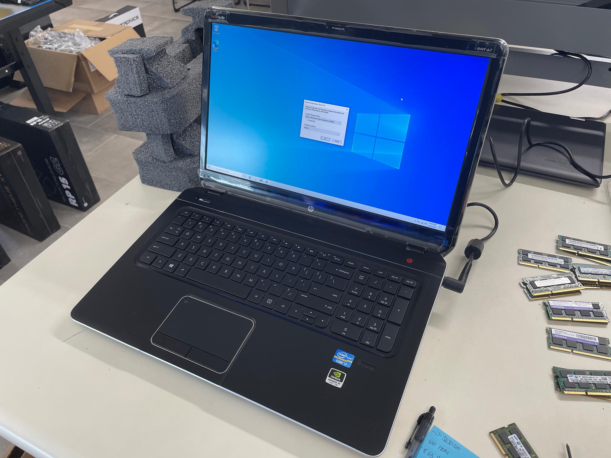 HP Envy dv7