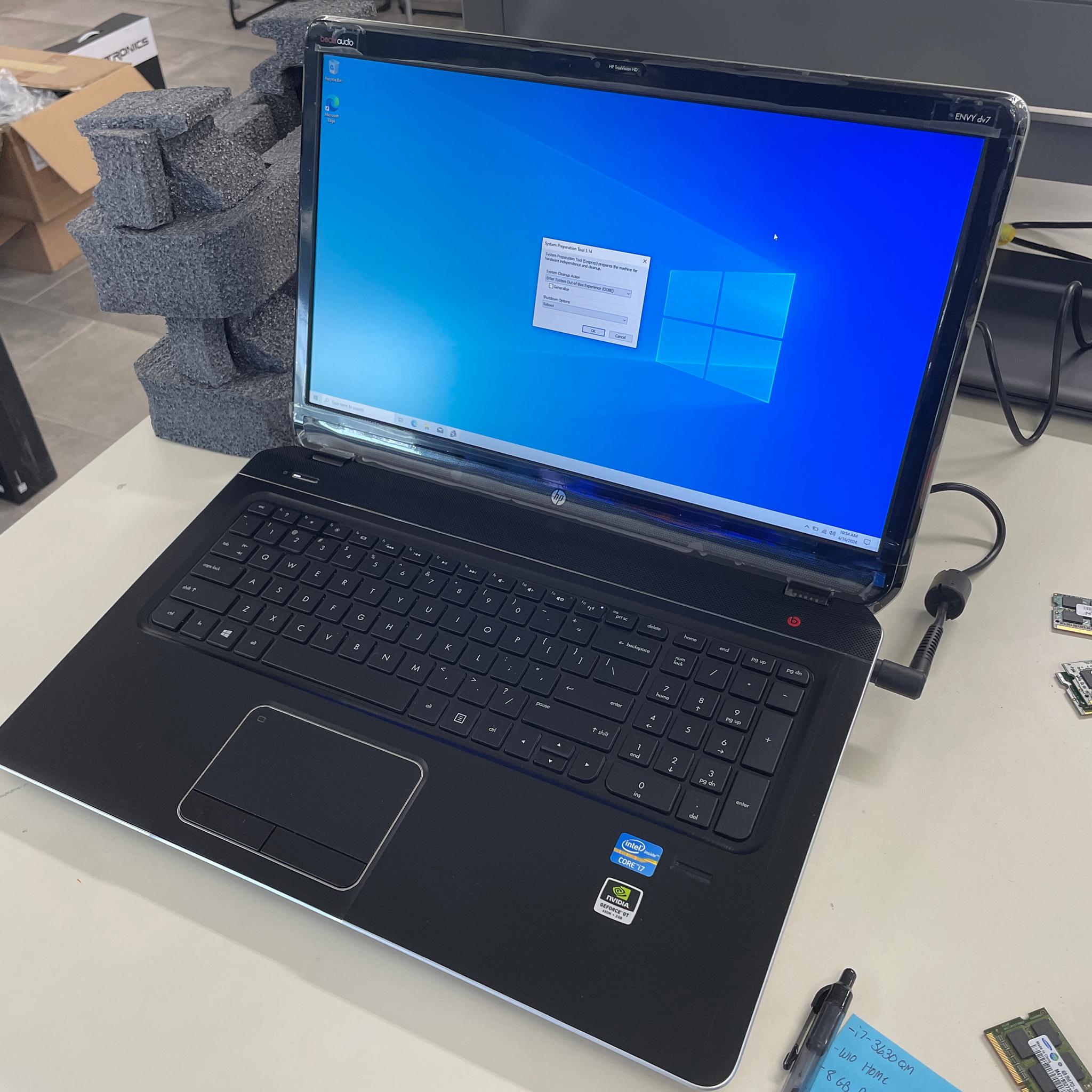 HP Envy dv7