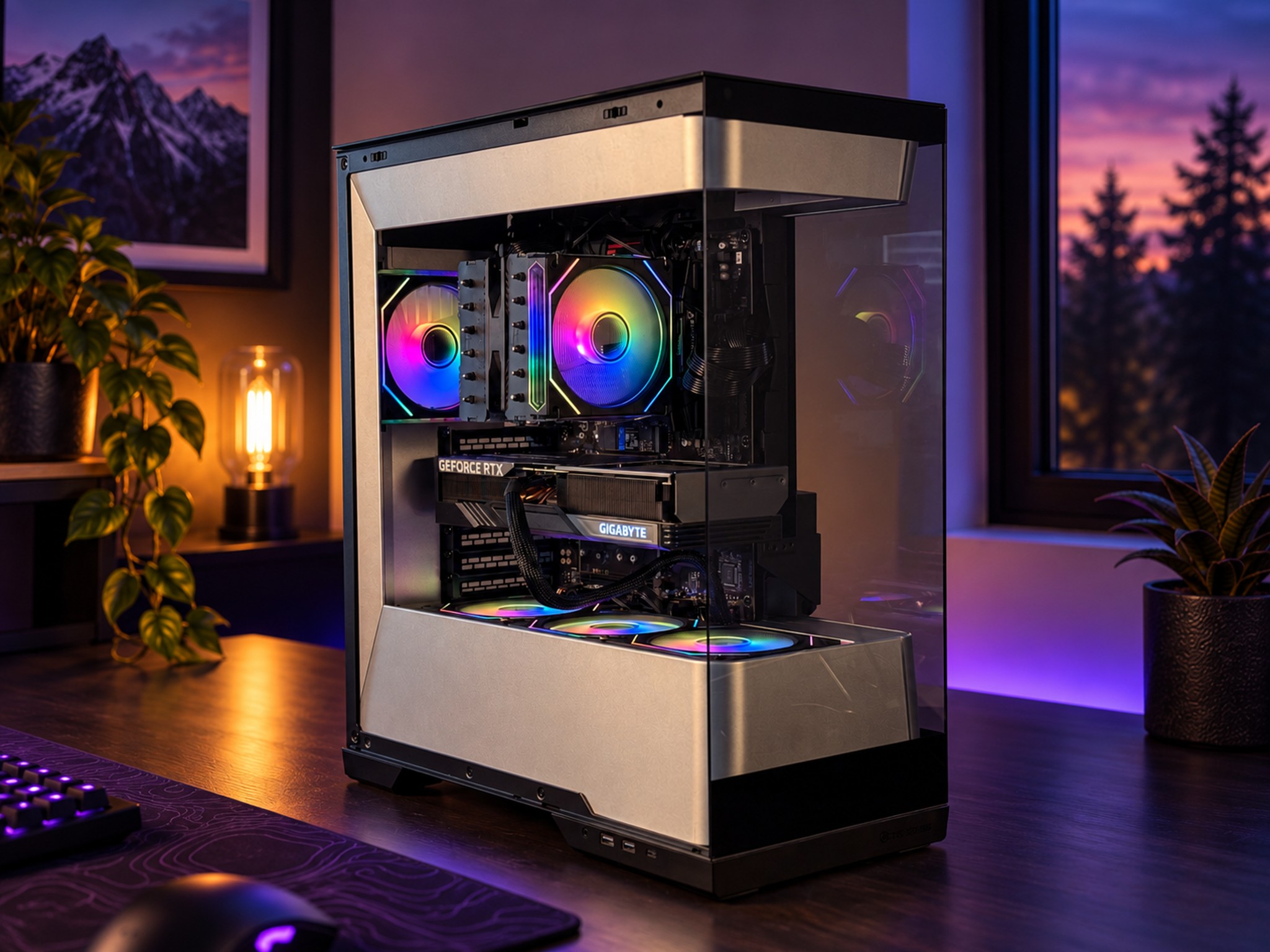 🔱 TITAN Gaming PC | RTX 4070 | Ryzen 7 5800X3D| 32GB RAM | 1TB NVME | FREE SHIPPING