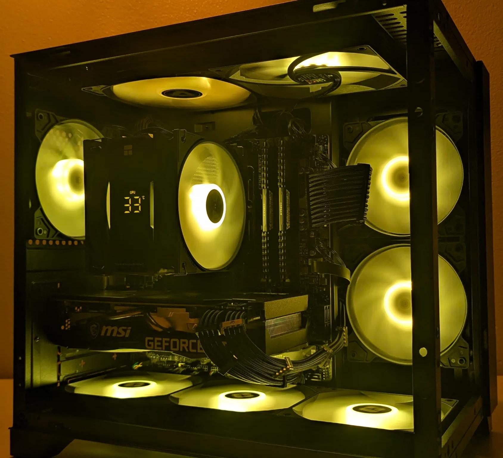 🔥Solid Gaming PC🔥 |3070 8GB |Ryzen 7 3700X| 32GB RAM | 1TB SSD | Wi-Fi | Win 11 Pro |