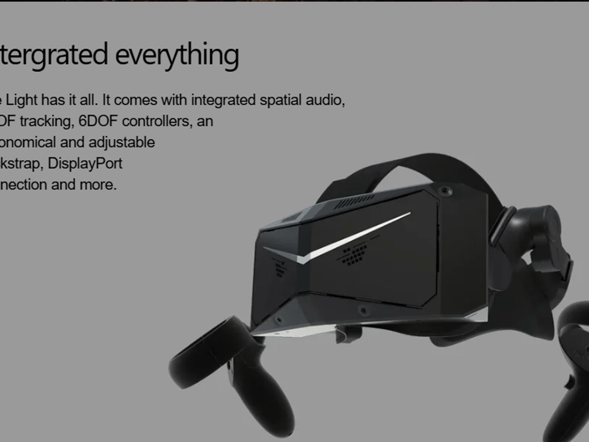 Pimax Crystal Light VR Headset