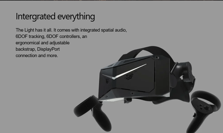 Pimax Crystal Light VR Headset