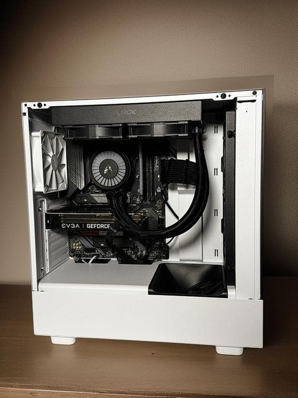 🥛OREO BEAST⚫| R7 5800X3D | NVIDIA 3060 | 1TB SSD | 32GB DDR4 | WIN 11 | BT/WIFI