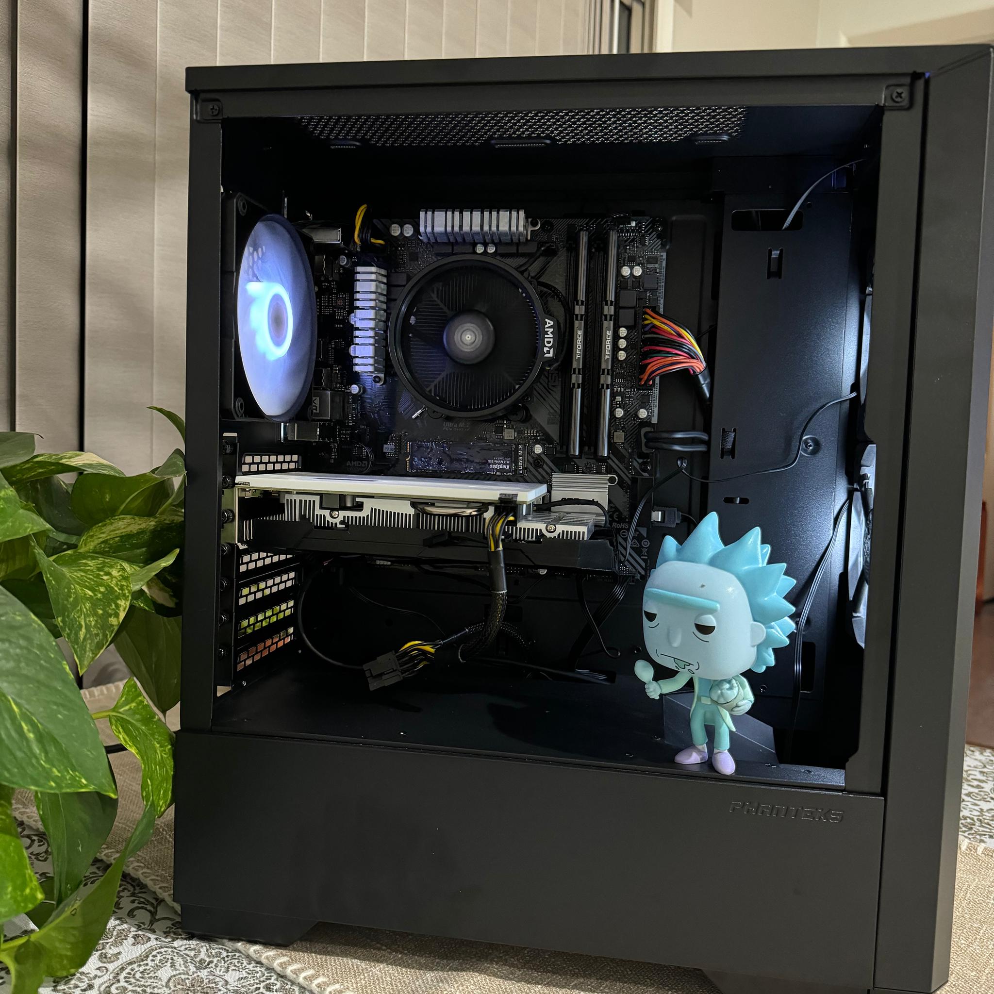 🔥Awesome 1080p budget gaming pc- Ryzen 5 / Radeon RX 580 / 1.2 Tb / 16 Gb DDR4