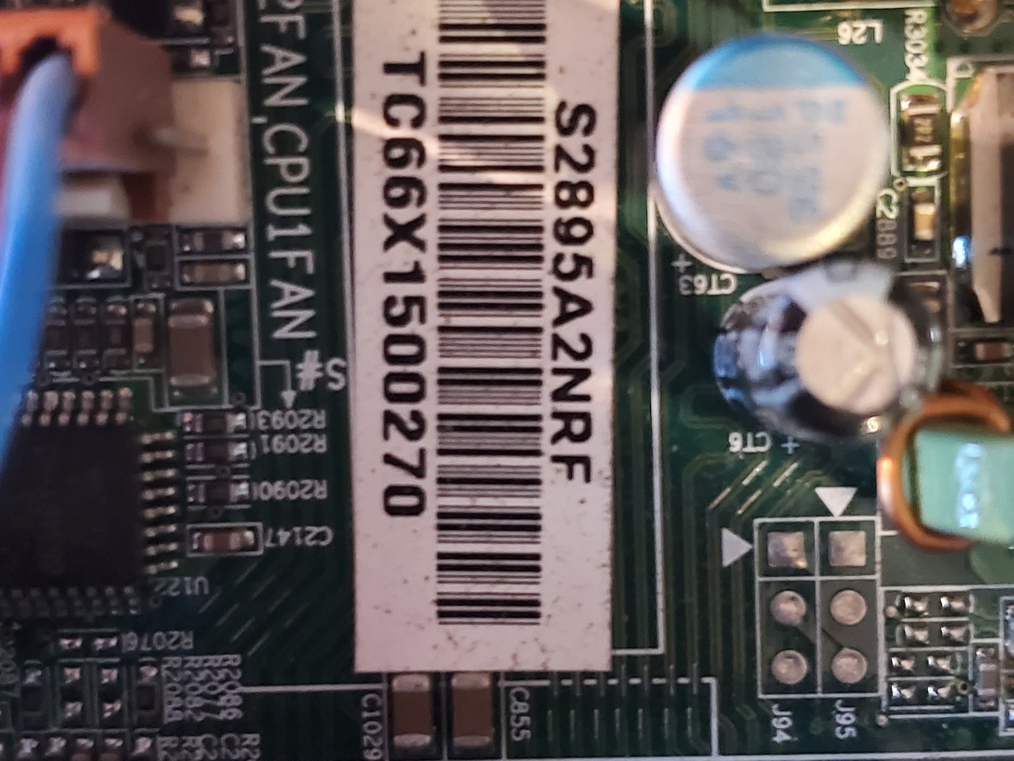 Tyan S2895A2RNF Server Motherboard, CPUs, Ram Combo