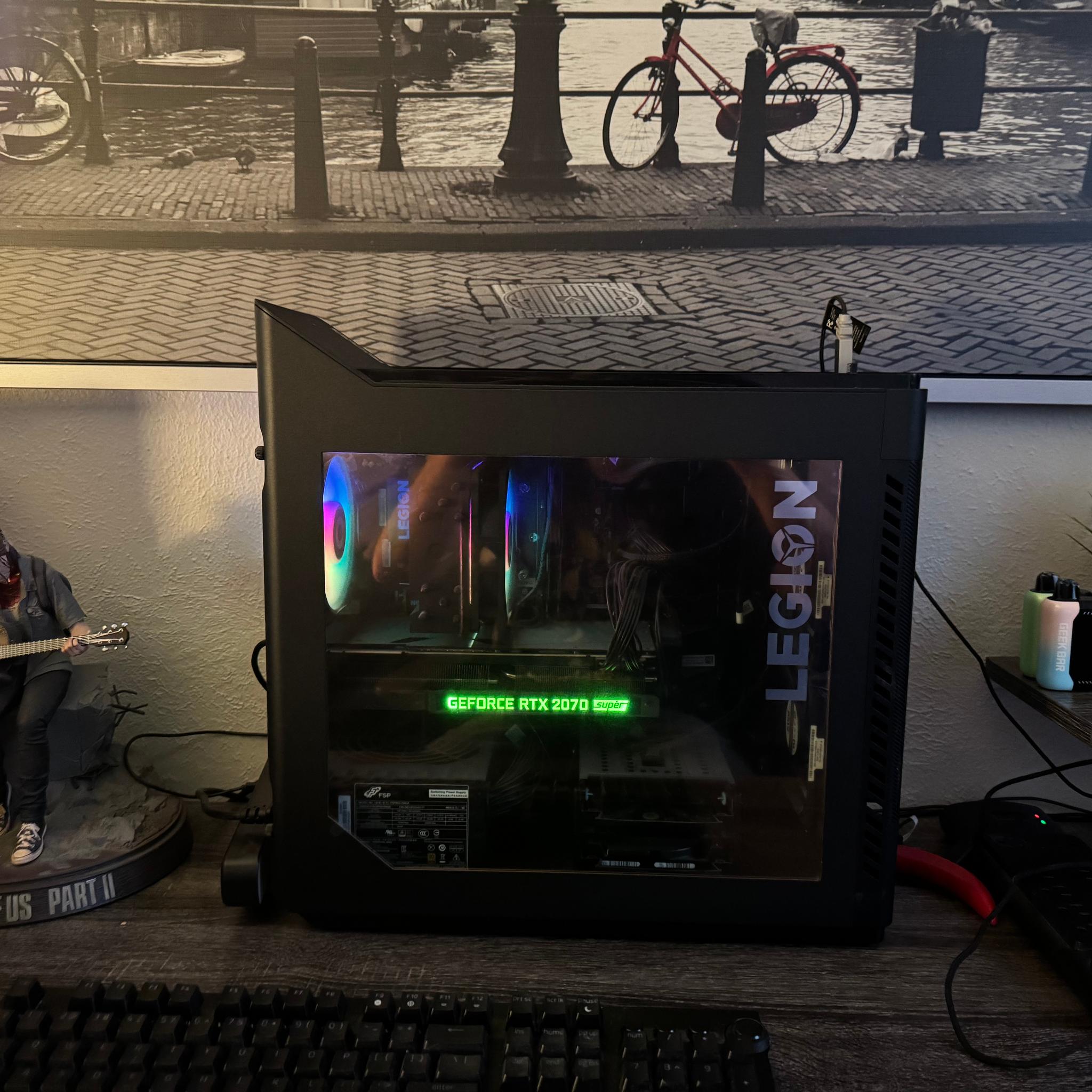 Lenovo Legion T5 tower) RTX 2070 Super, 16GB RAM, 1TB SSD, i7GEN10, etc.