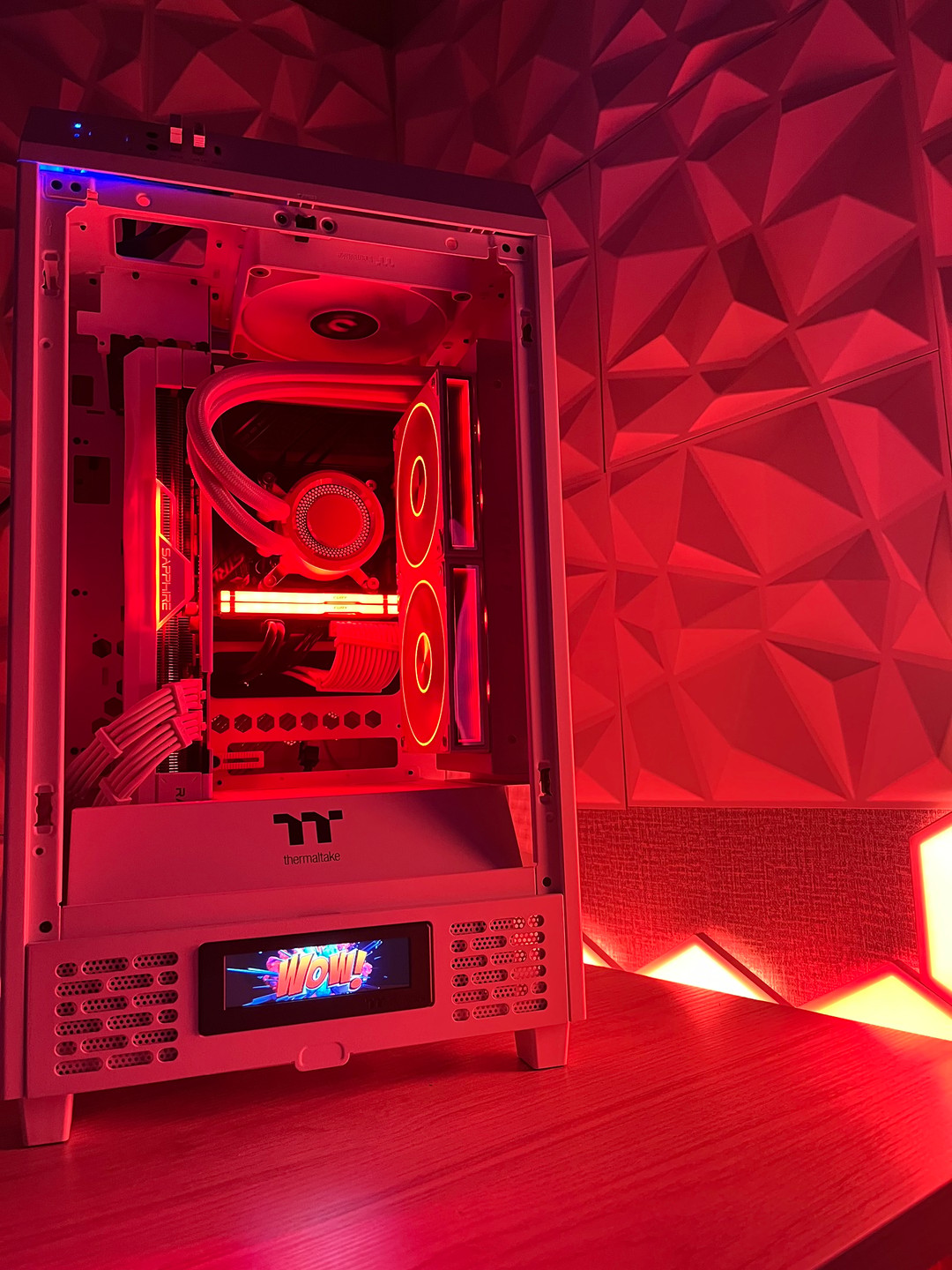WHITE GAMING PC BUILD | I5 12600KF | SAPPHIRE PURE 7800XT | DDR5 32GB ...